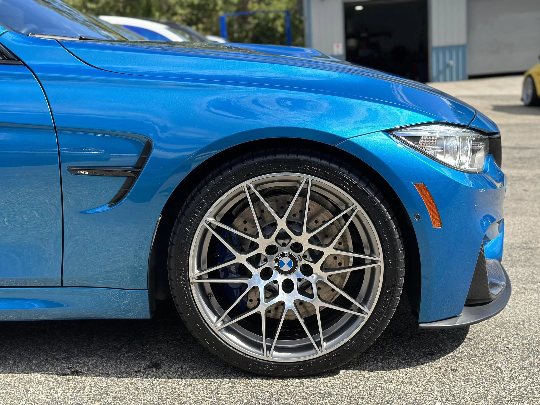 Long Beach Blue BMW M3