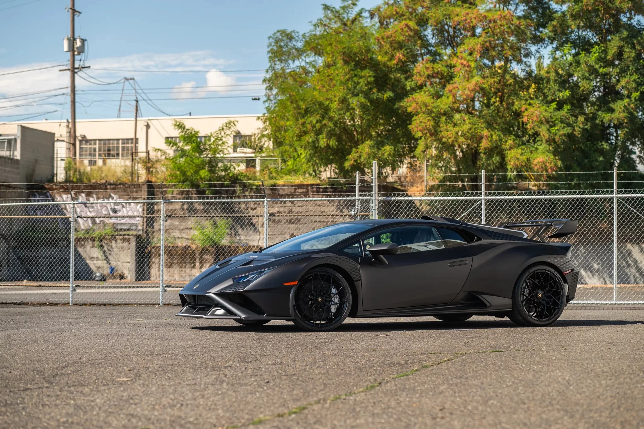 Nero Nesoi Lamborghini Huracán