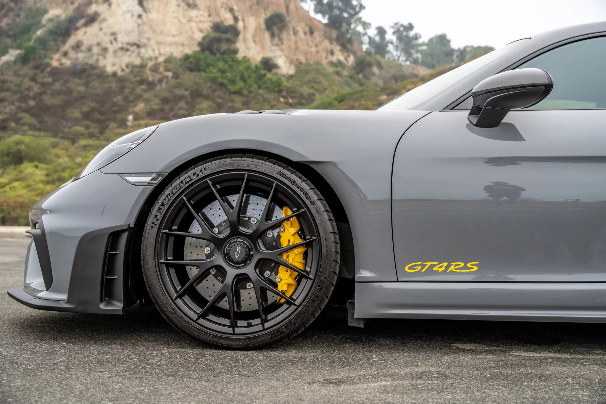 Nardo Grey Porsche 718 Cayman GT4 RS