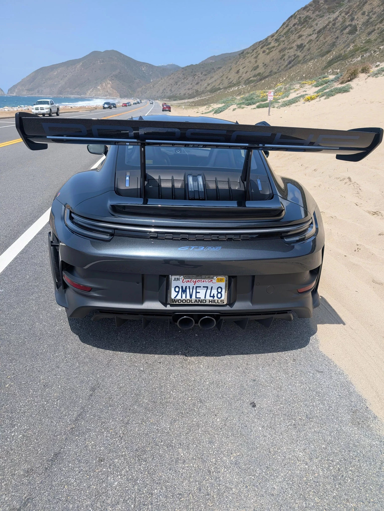 Carbon Steel Grey Porsche 911 GT3 RS