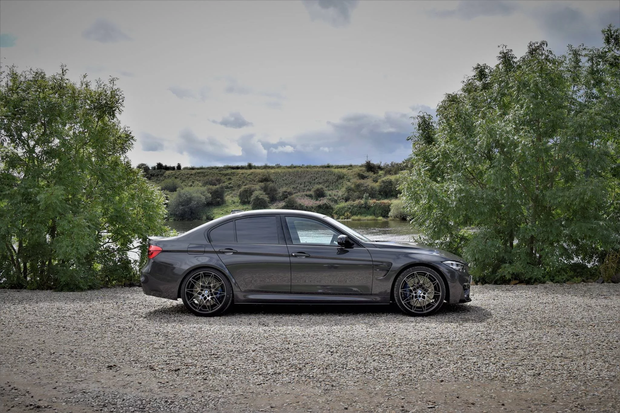 Grey Black BMW M3