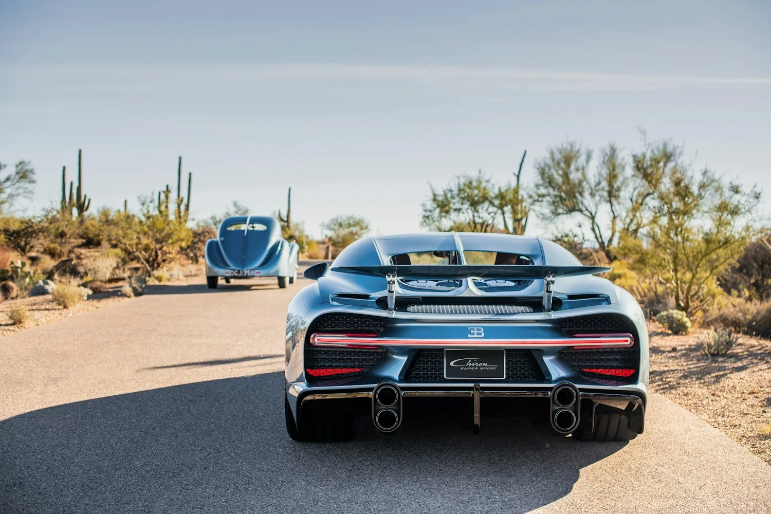 Type 57 Atlantic 57374 Blue Bugatti Chiron