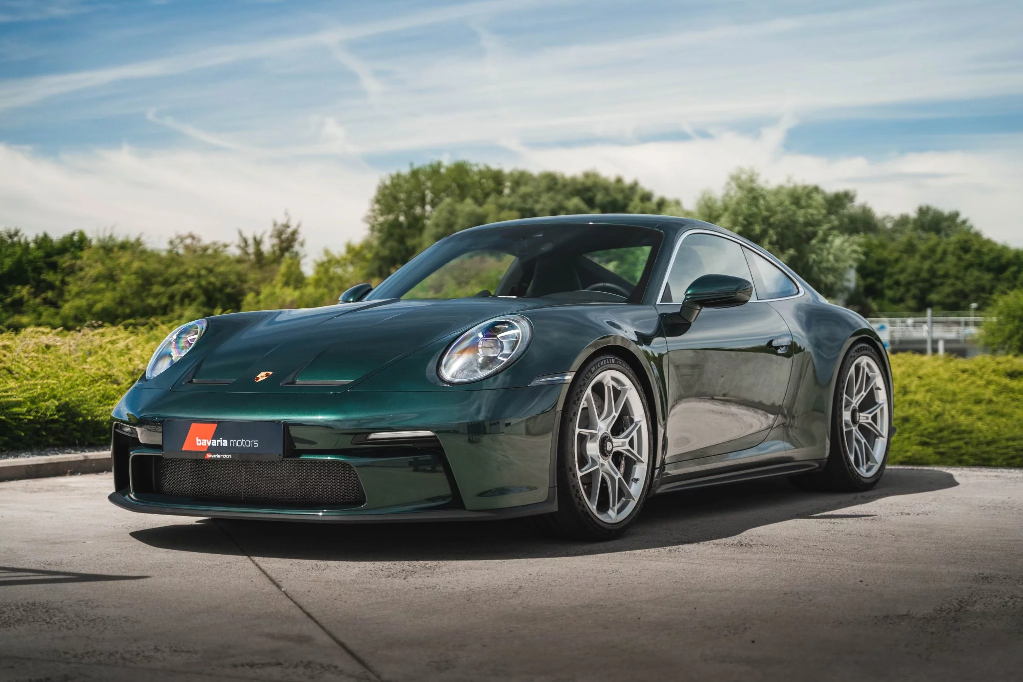Jet Green Metallic Porsche 911 GT3