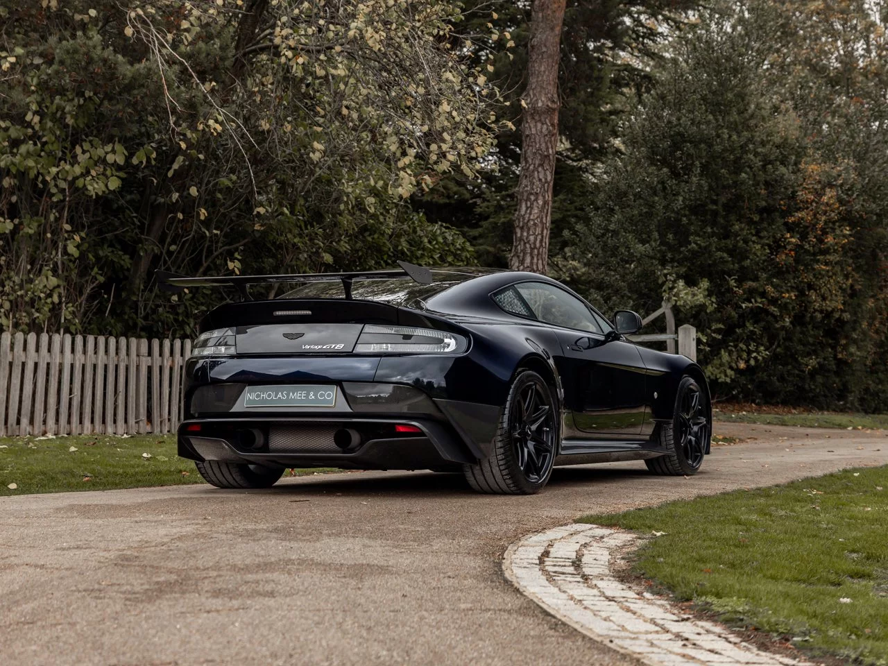 Ultramarine Black Aston Martin Vantage