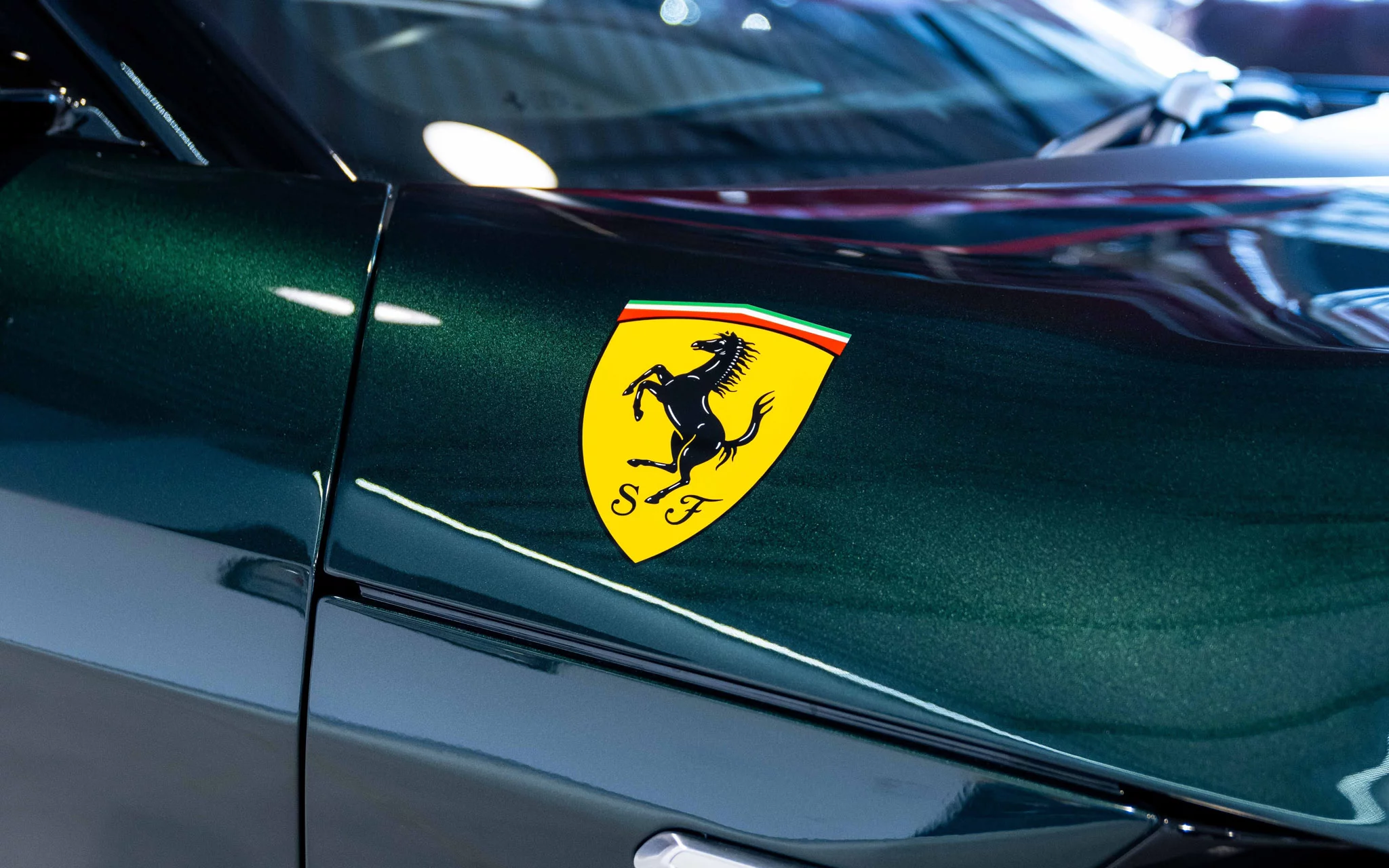 Verde Zeltweg Ferrari 12Cilindri