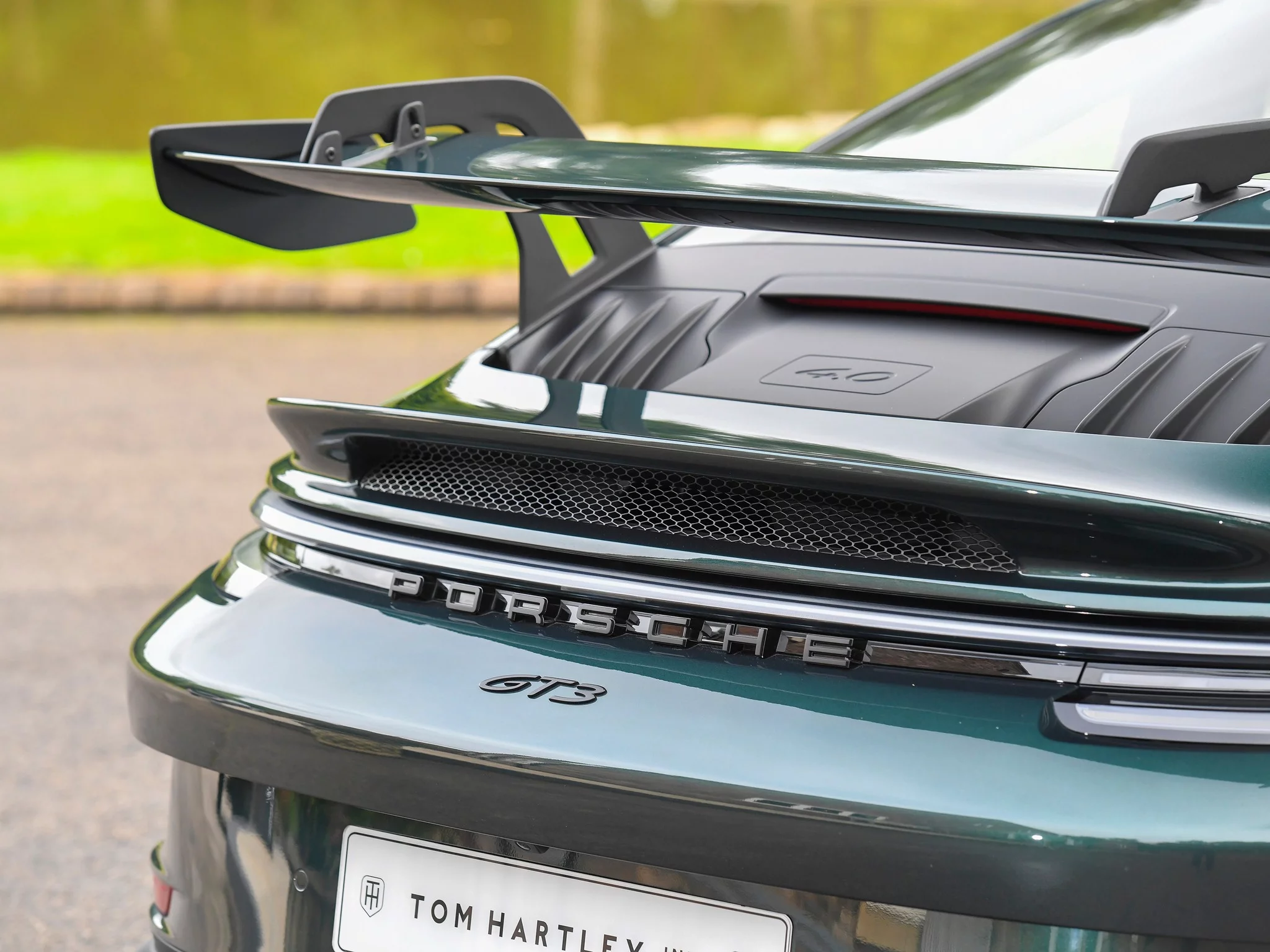 Forest Green Metallic Porsche 911 GT3