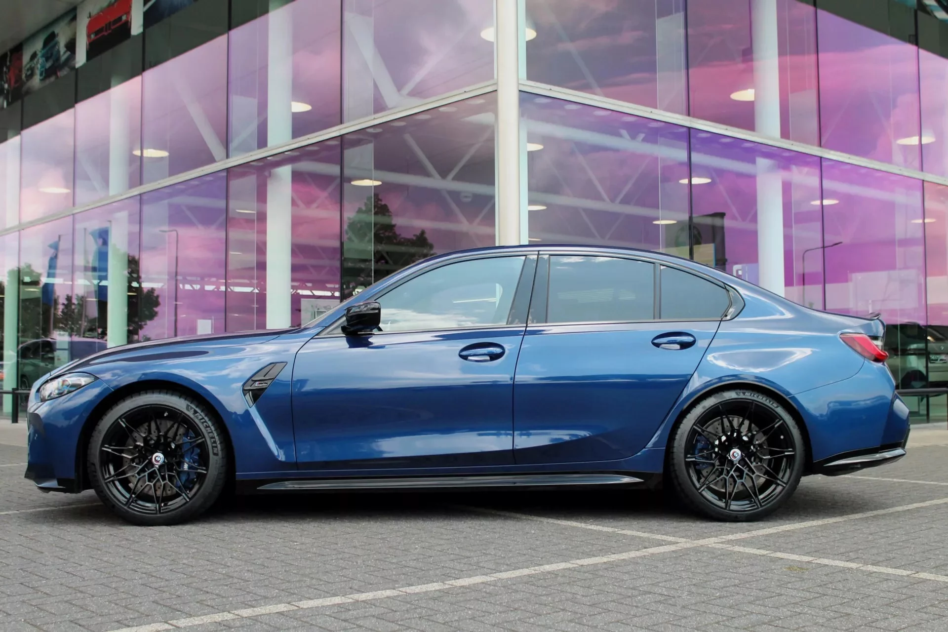 Le Mans Blue BMW M3