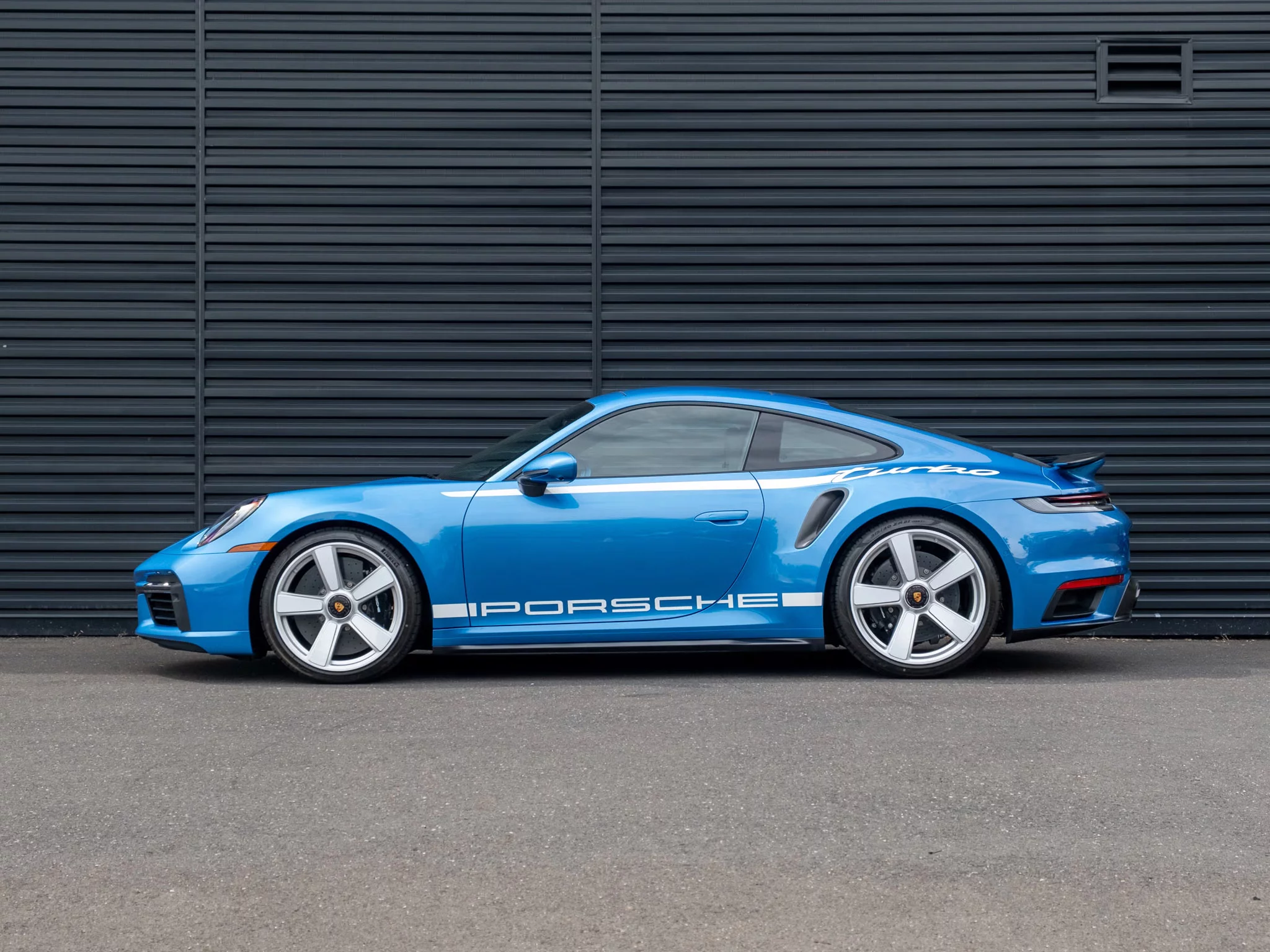 South Sea Blue Porsche 911 Turbo
