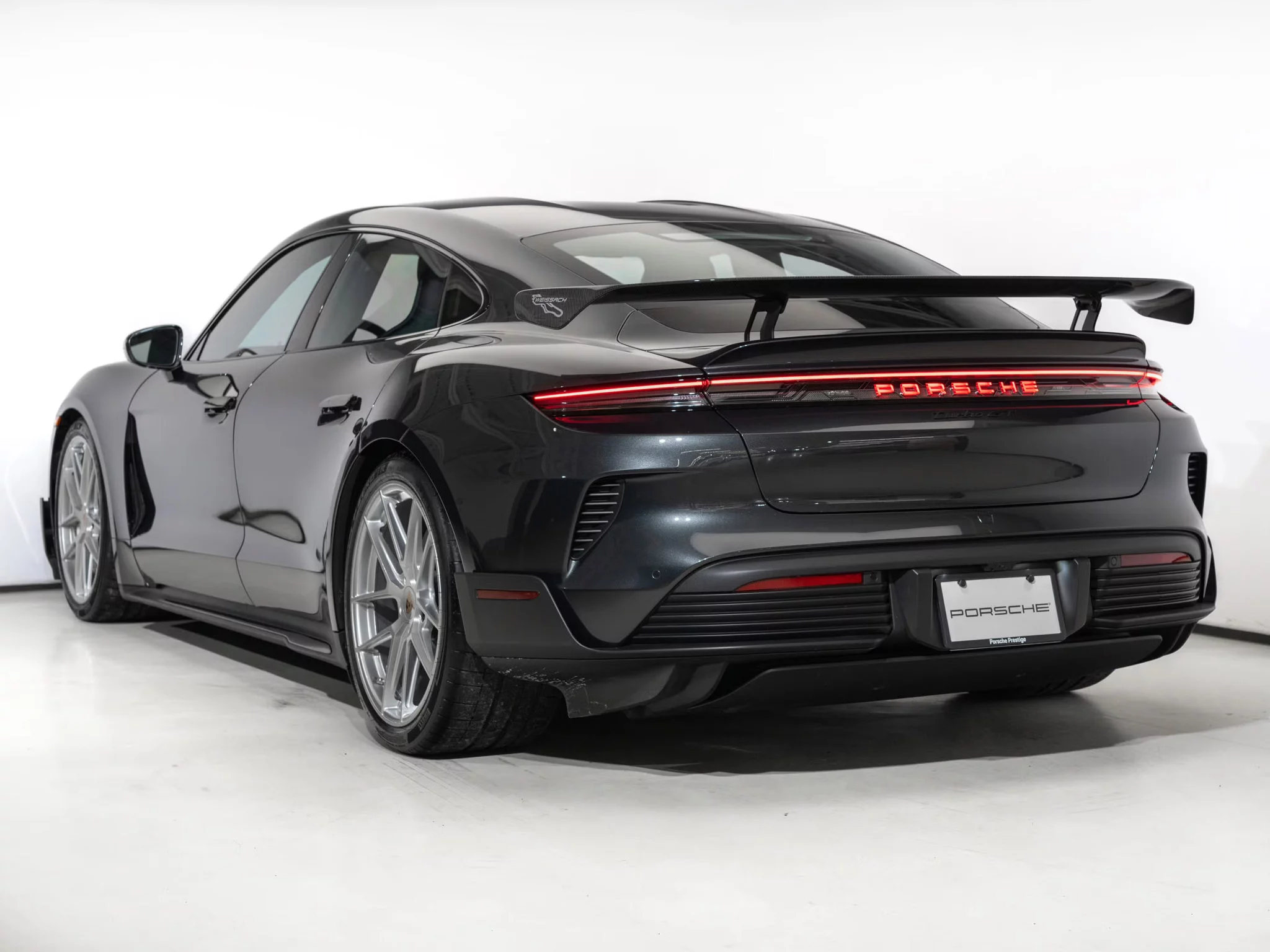 Volcano Grey Metallic Porsche Taycan