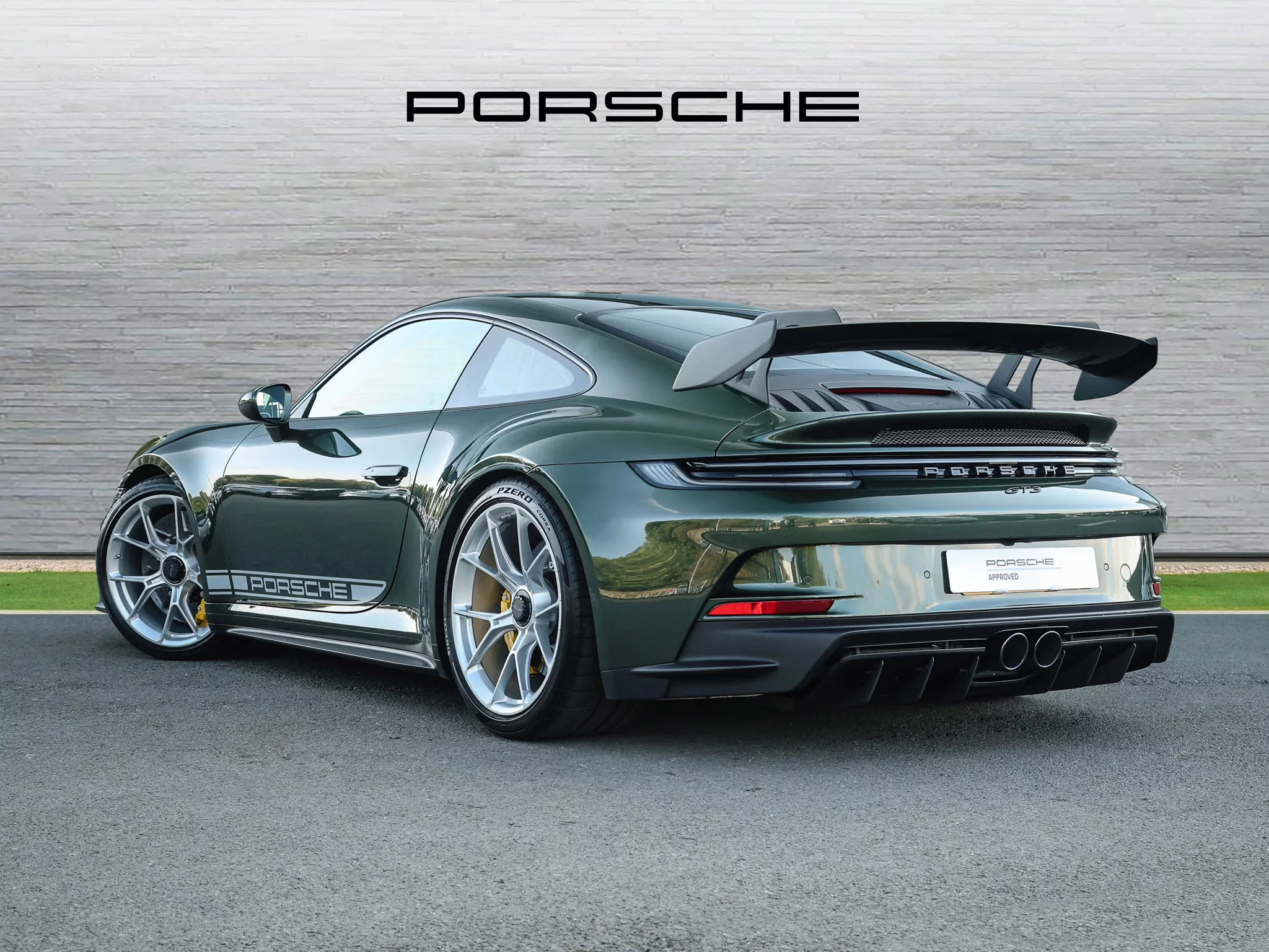 Oak Green Metallic Porsche 911 GT3