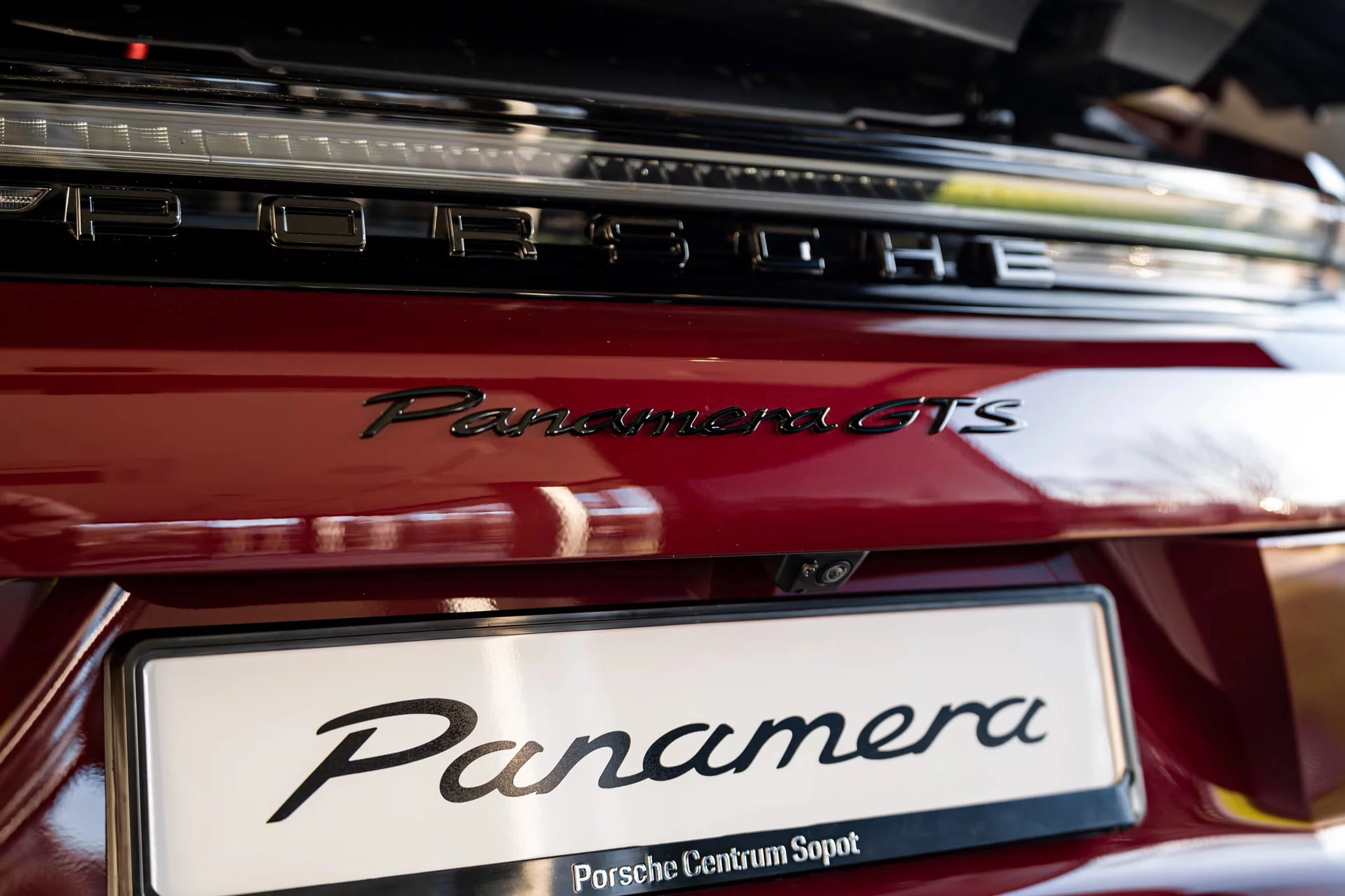 Arena Red Porsche Panamera