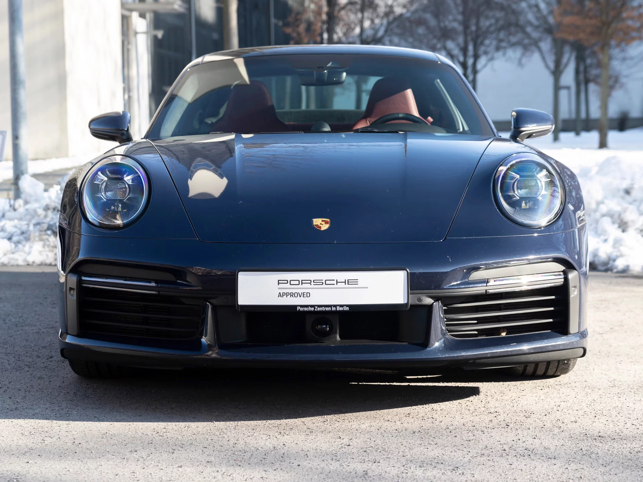 Dark Sea Blue Porsche 911 Turbo