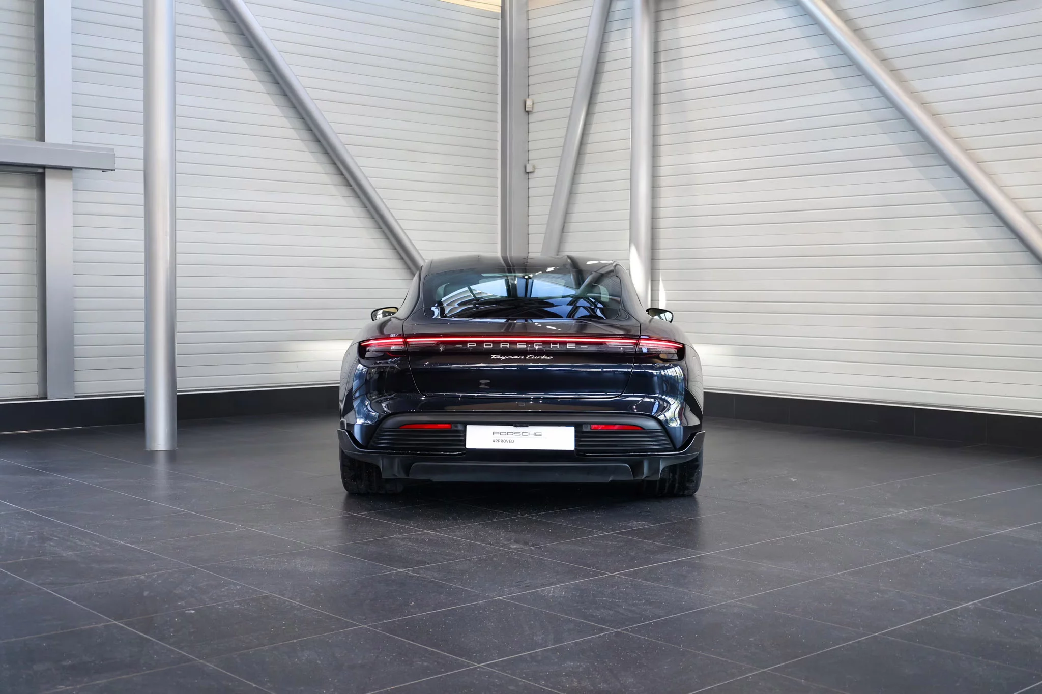 Moonlight Blue Metallic Porsche Taycan