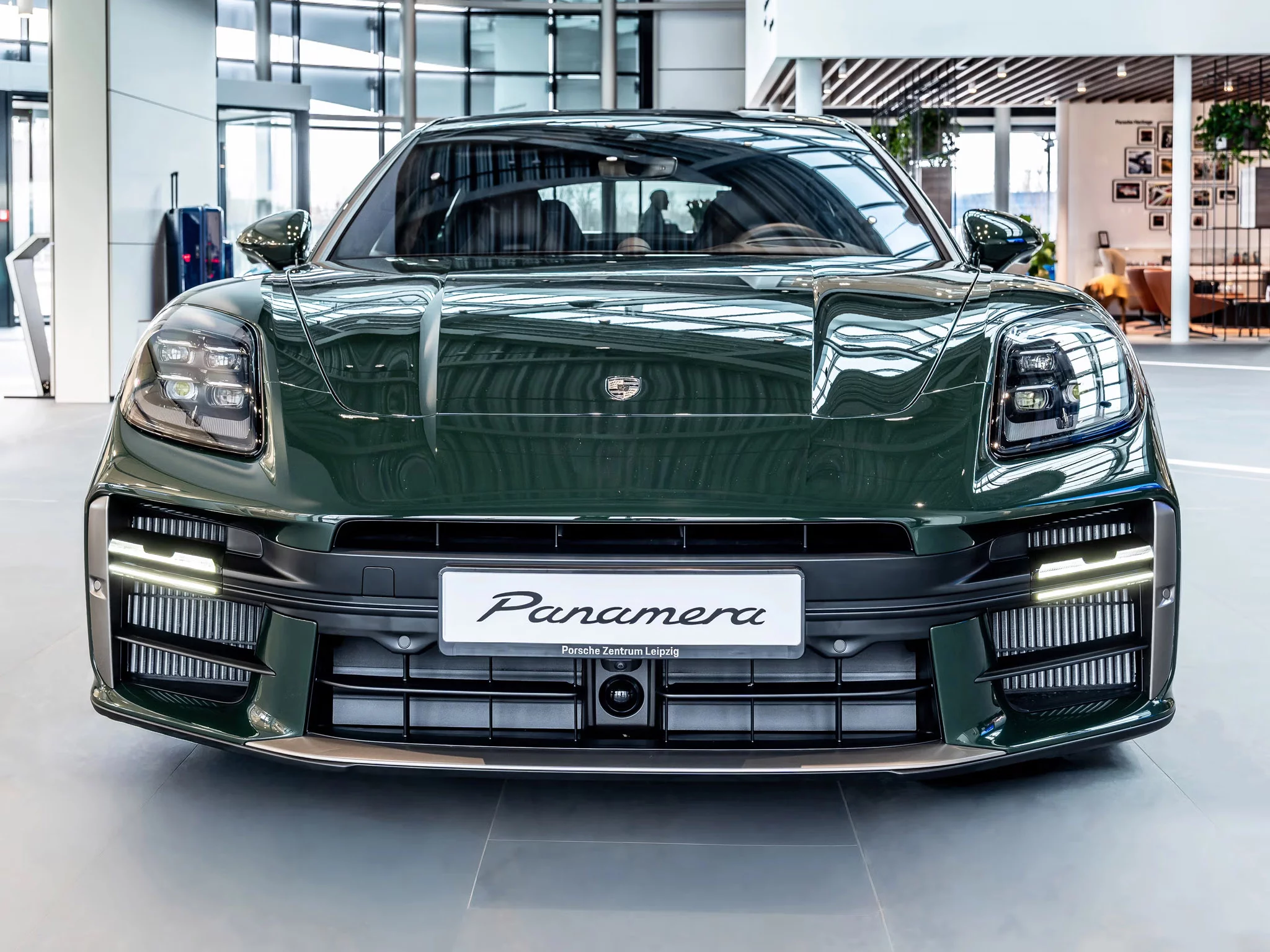 Brewster Green Porsche Panamera