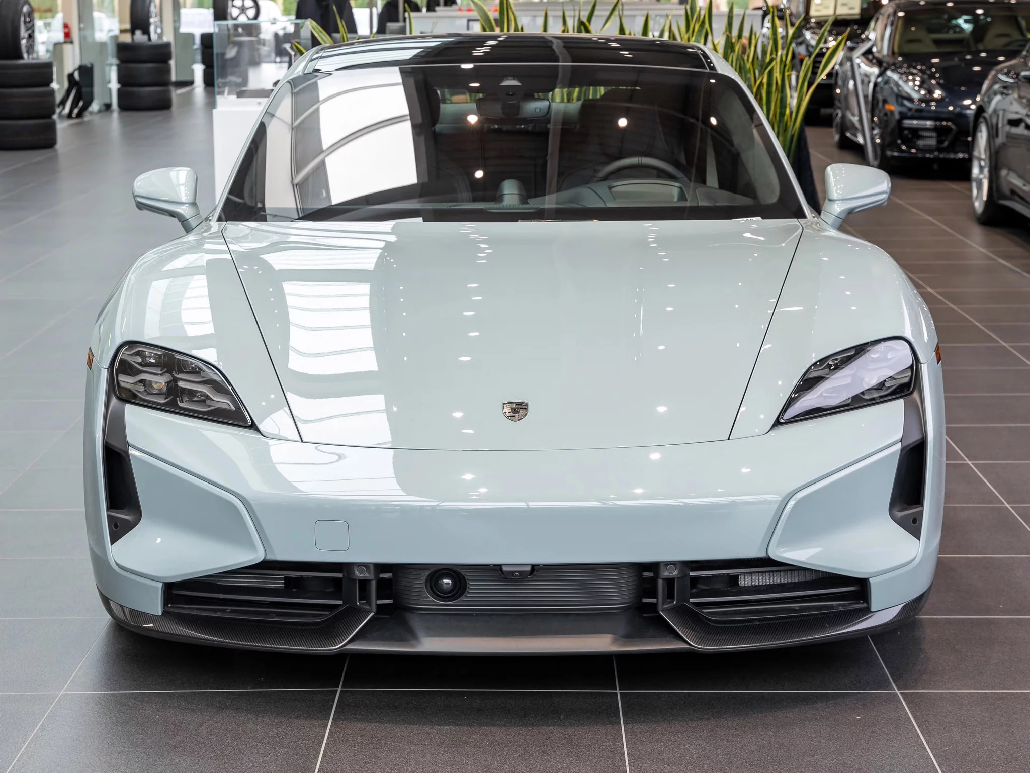Shade Green Metallic Porsche Taycan