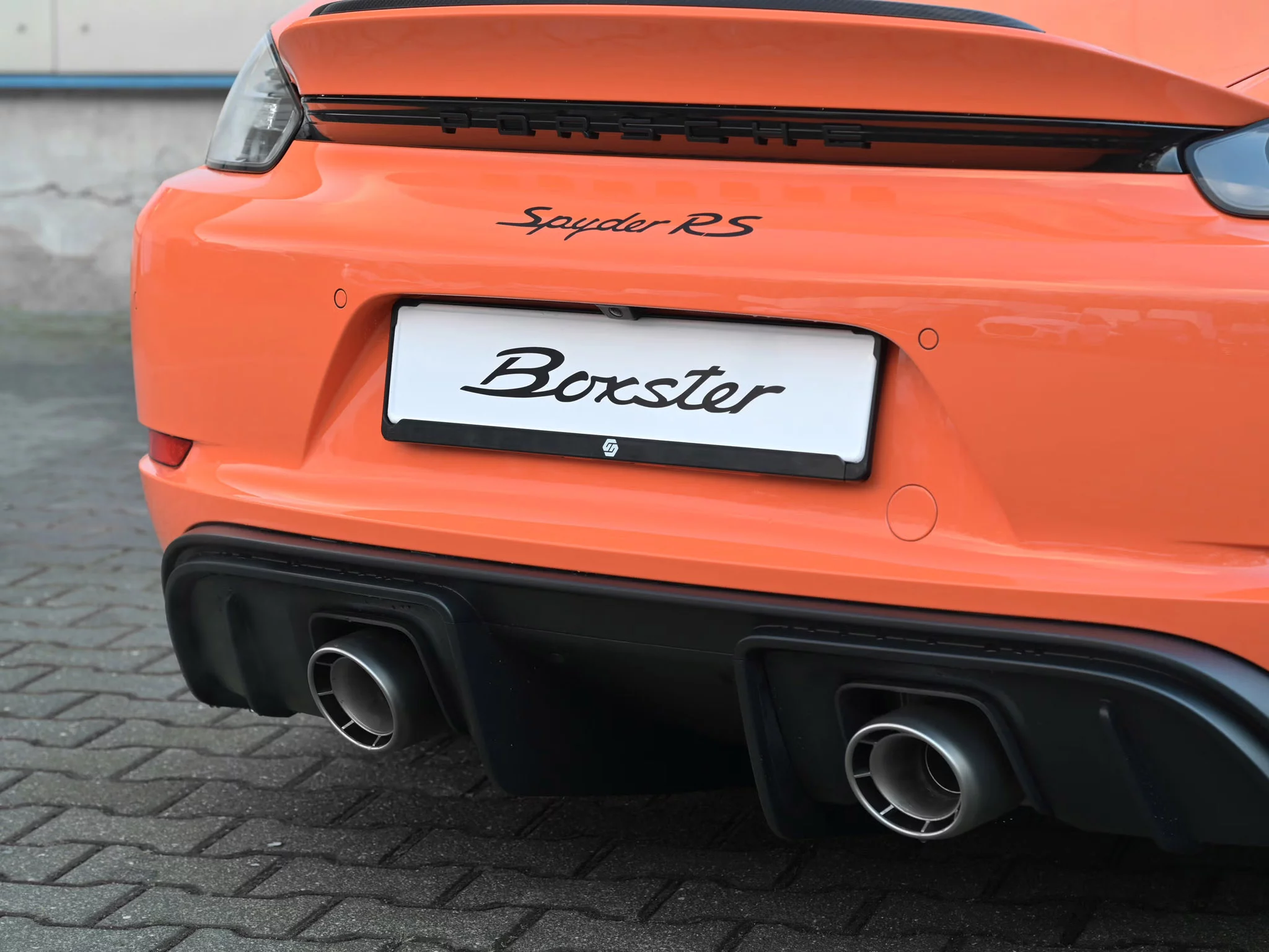 Gulf Orange Porsche 718 Spyder RS