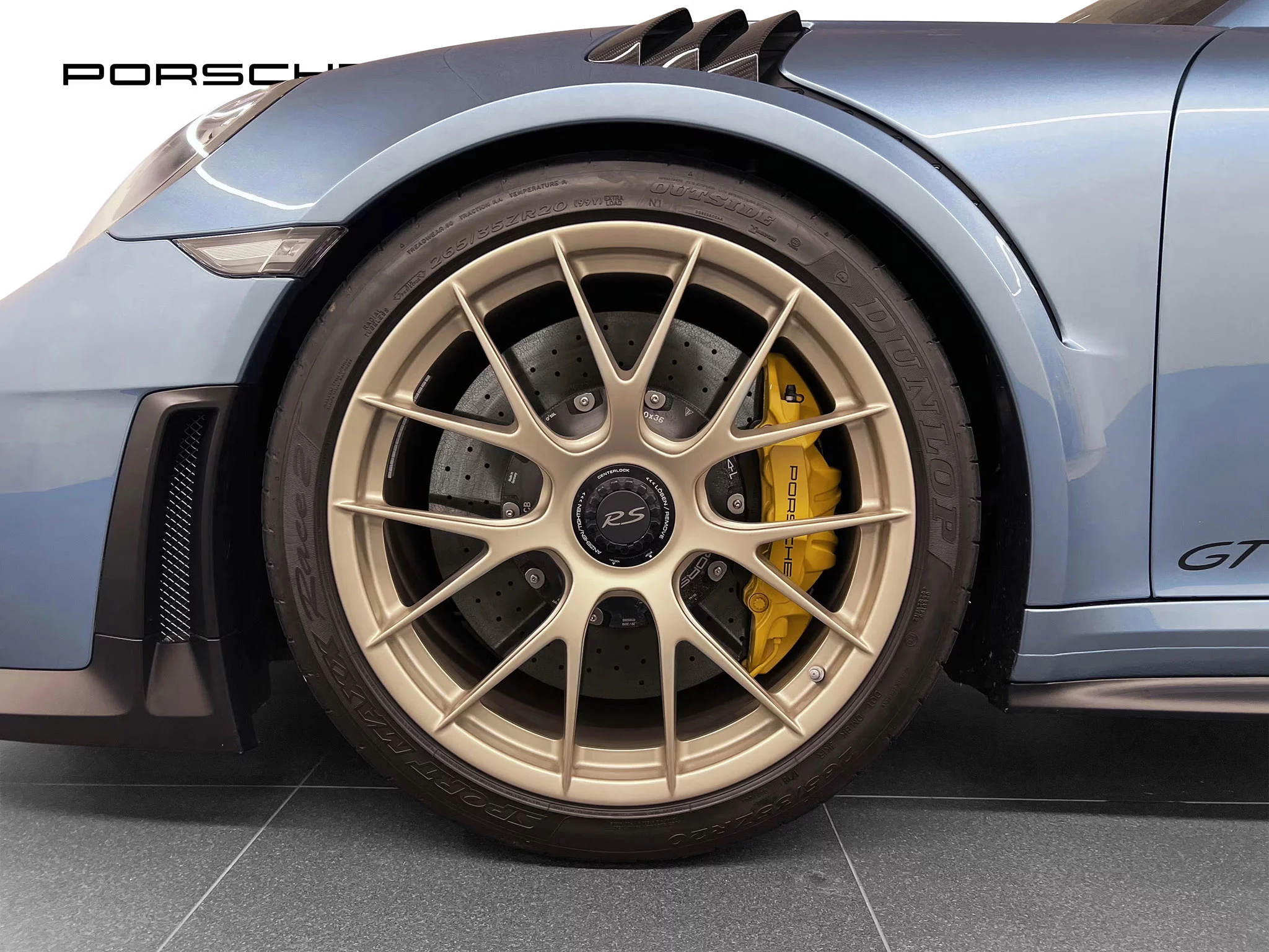 Azzurro California Porsche 911 GT2 RS