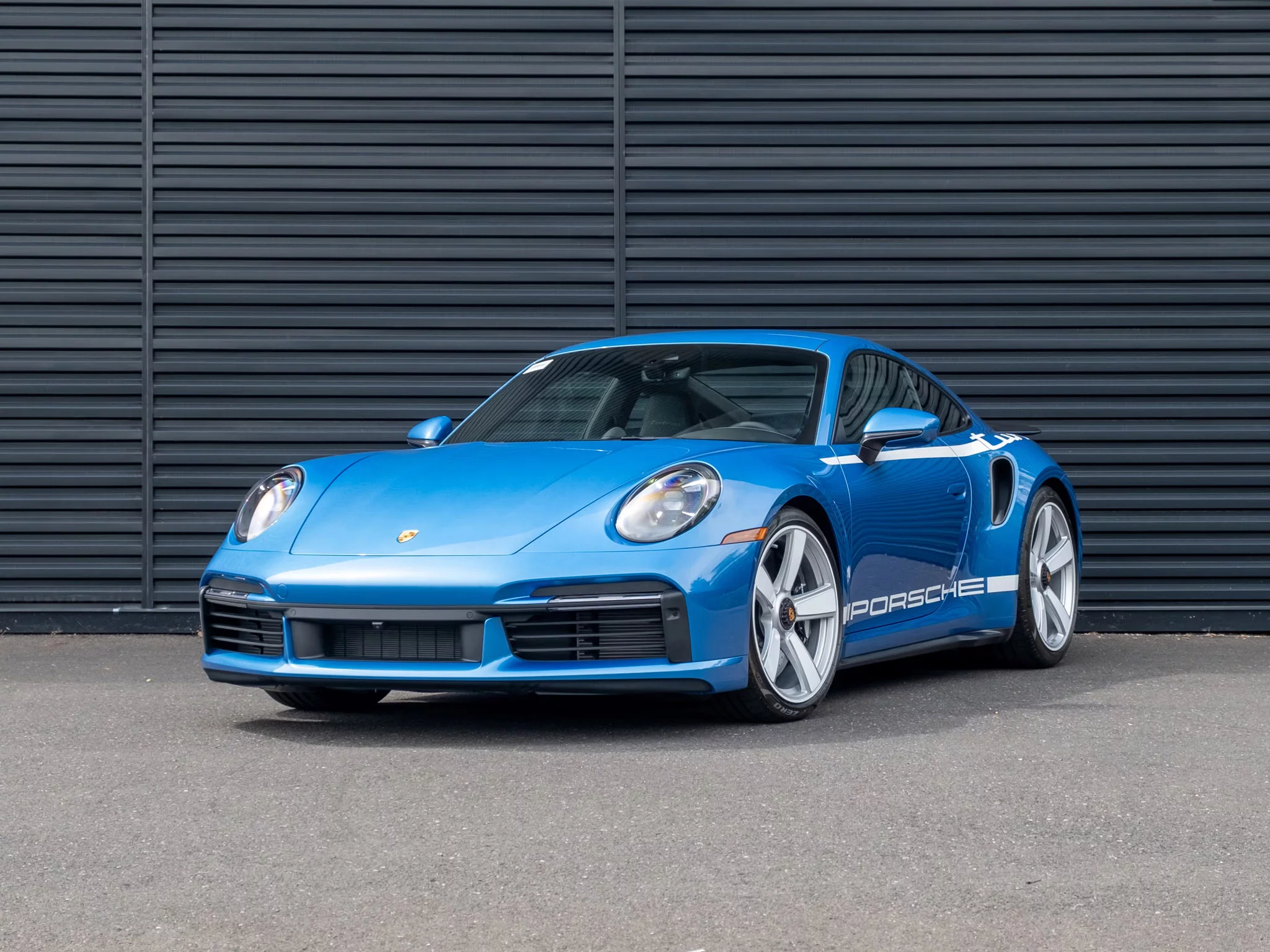 South Sea Blue Porsche 911 Turbo