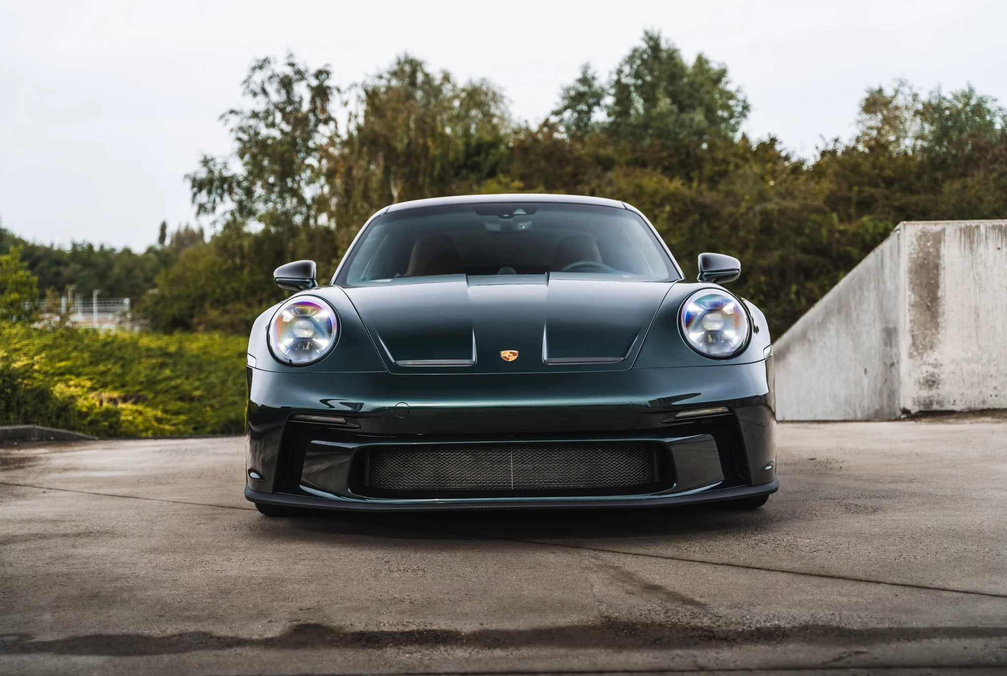 Forest Green Metallic Porsche 911 GT3