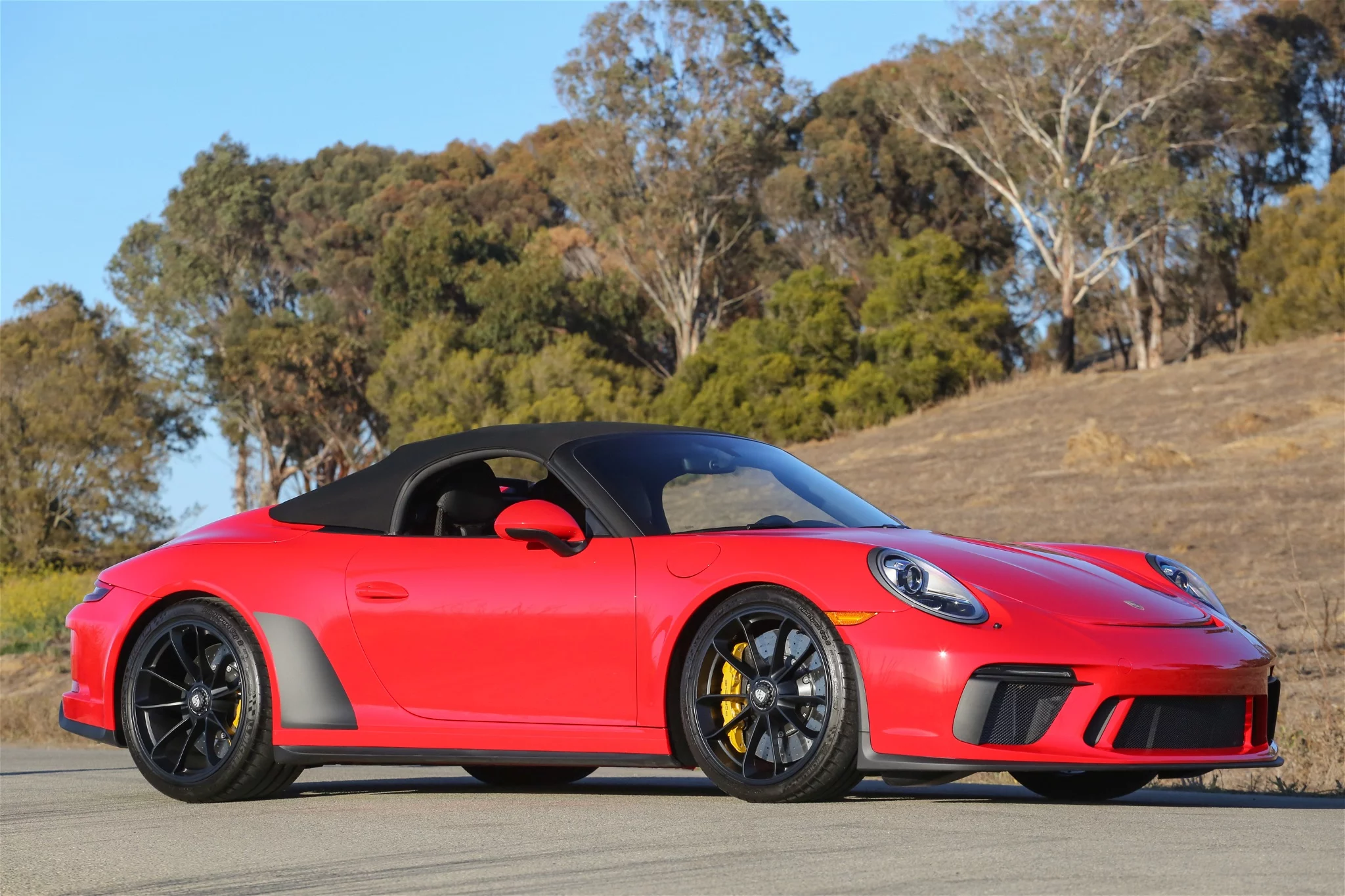 Guards Red Porsche 911 Speedster