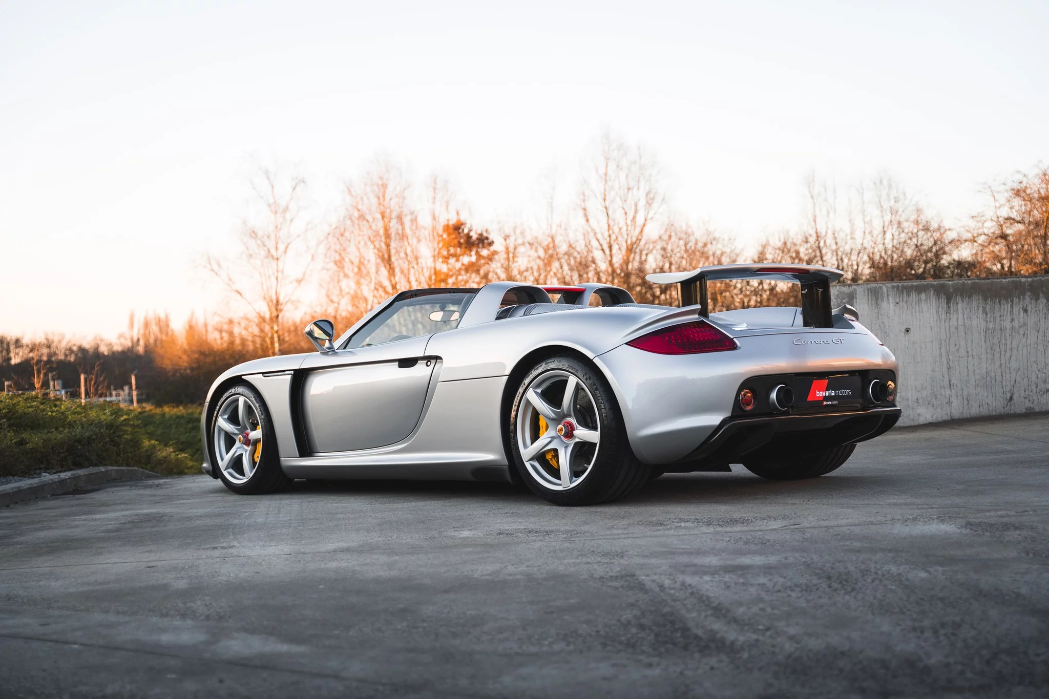 GT Silver Metallic Porsche Carrera GT