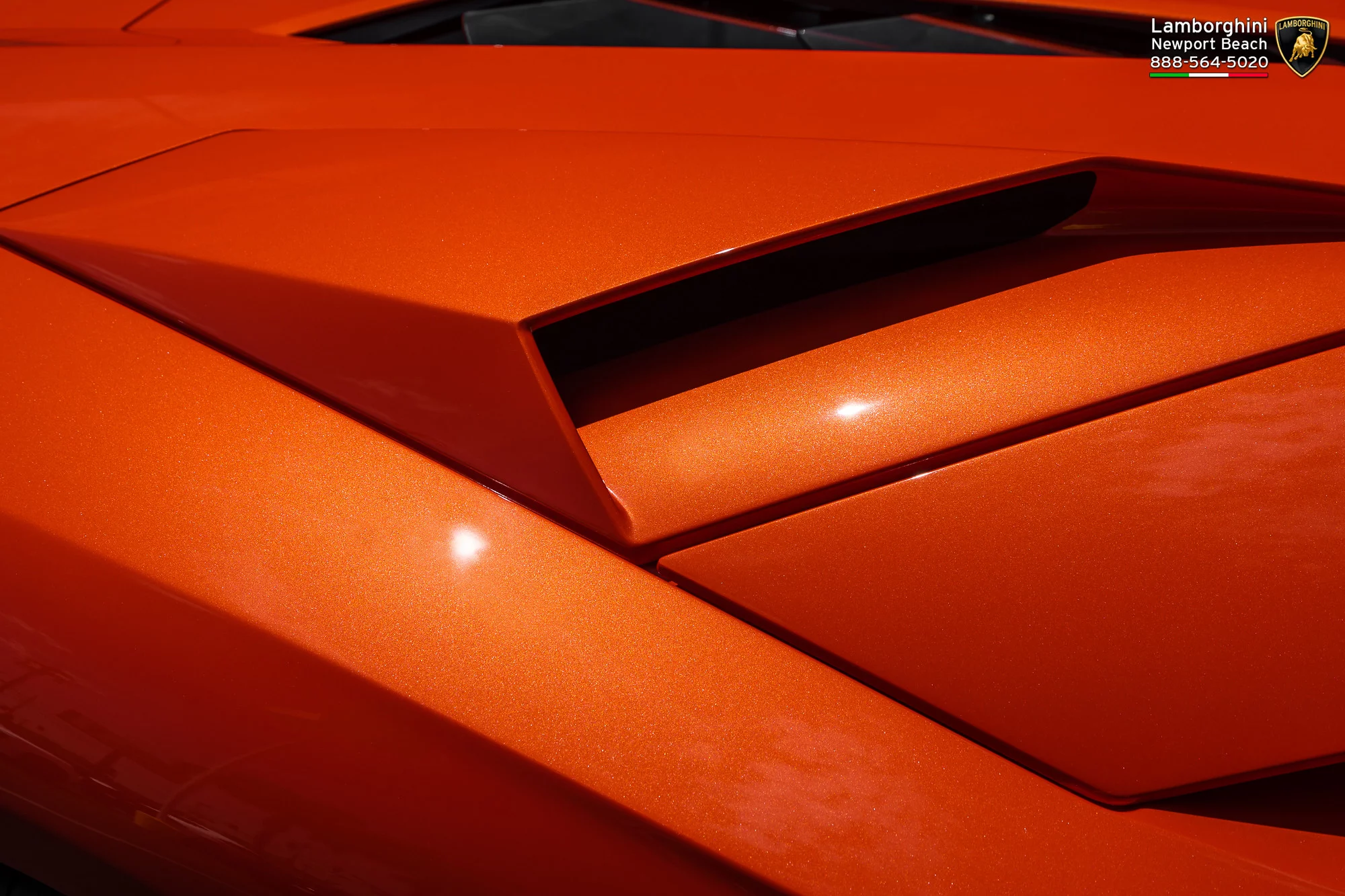 Arancio Argos Lamborghini Aventador