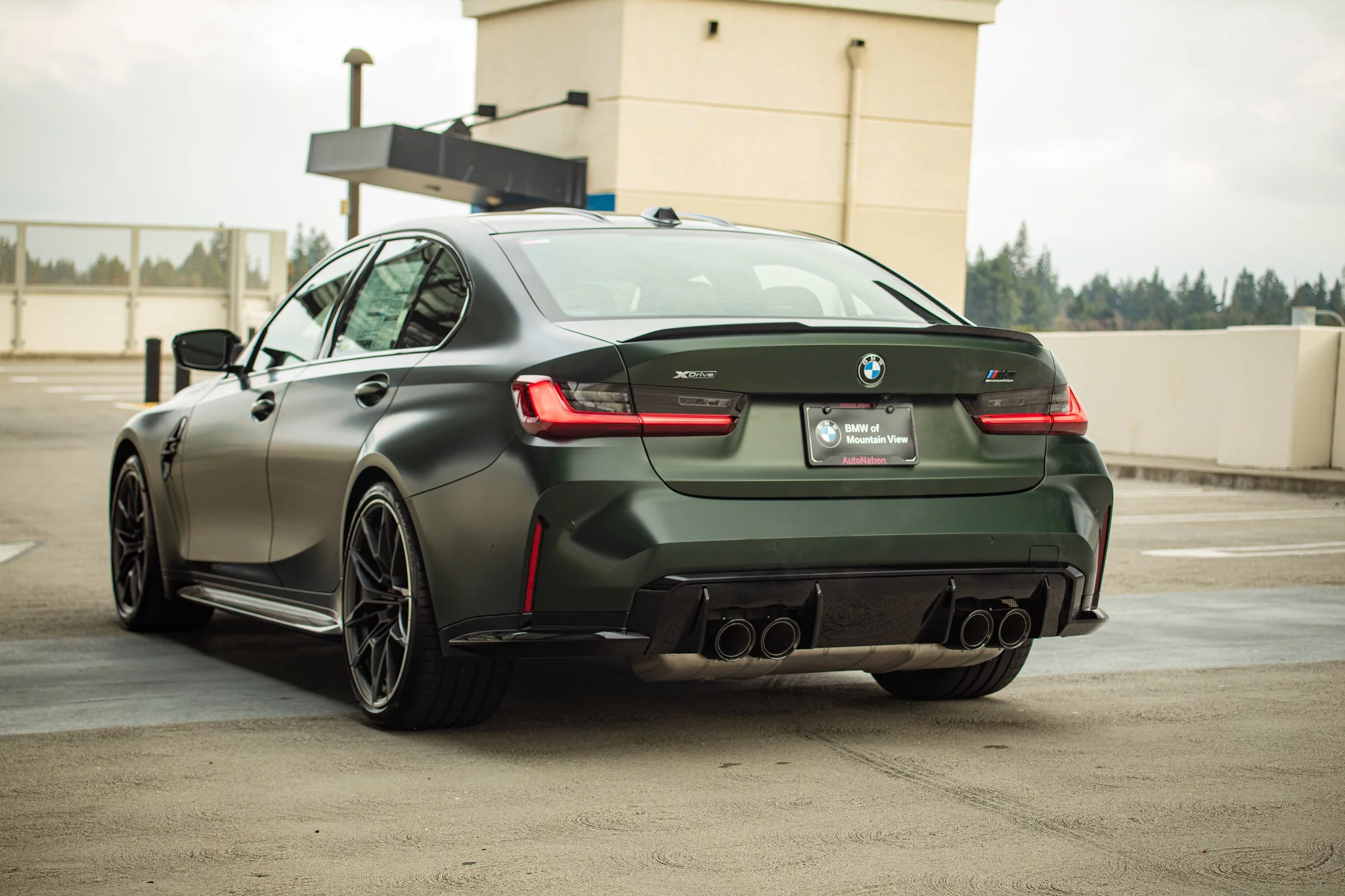 Frozen Deep Green BMW M3