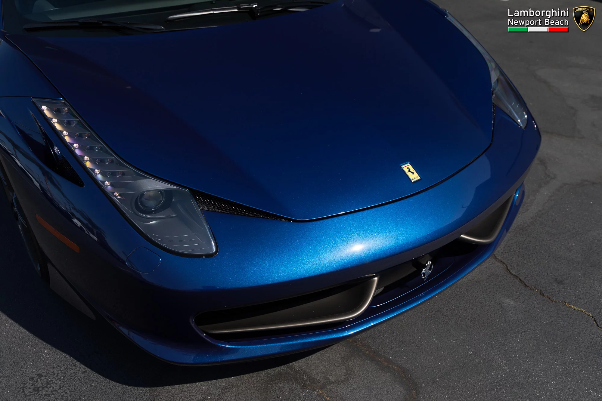 Blu Tour de France Ferrari 458