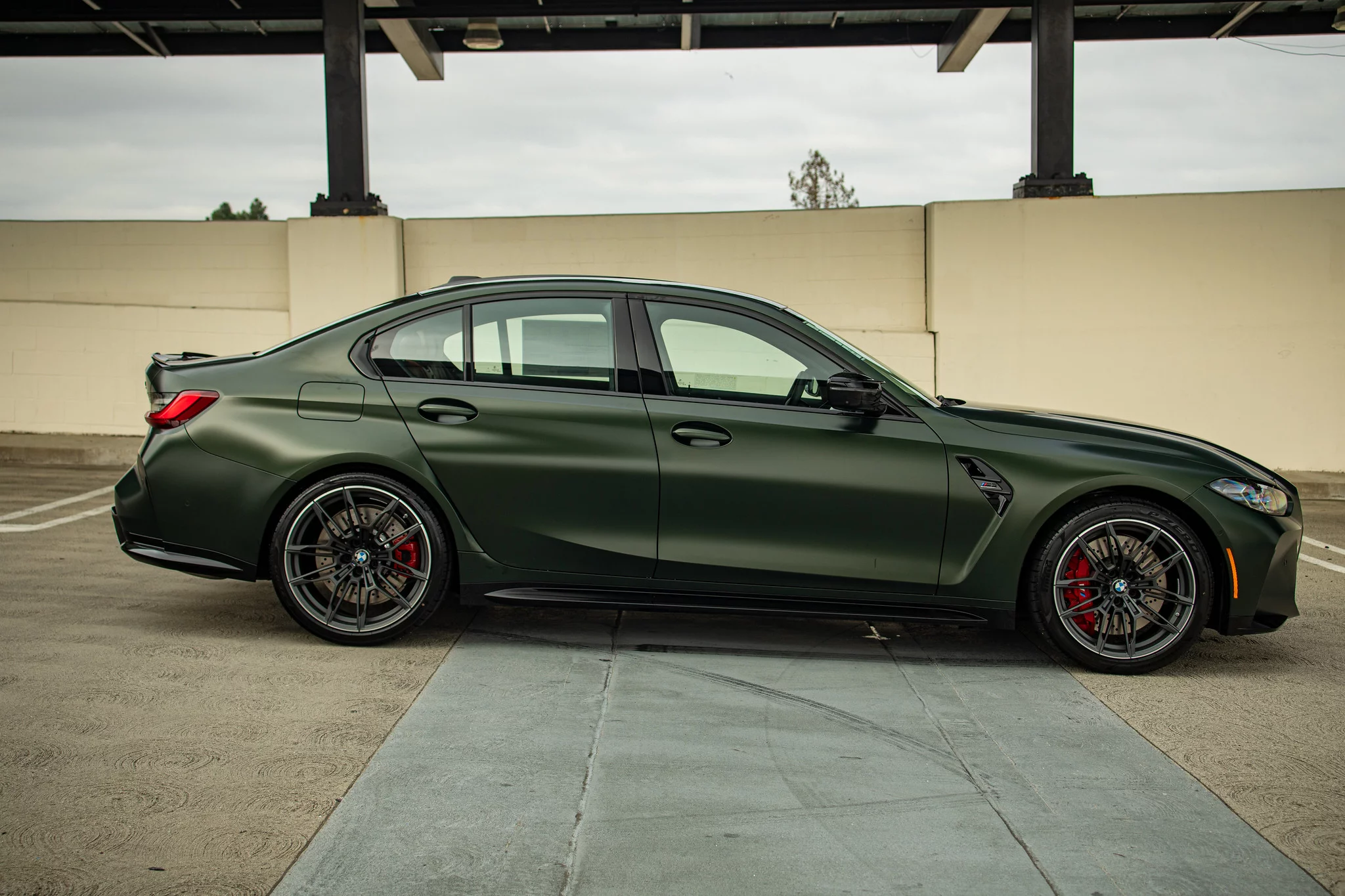 Frozen Deep Green BMW M3