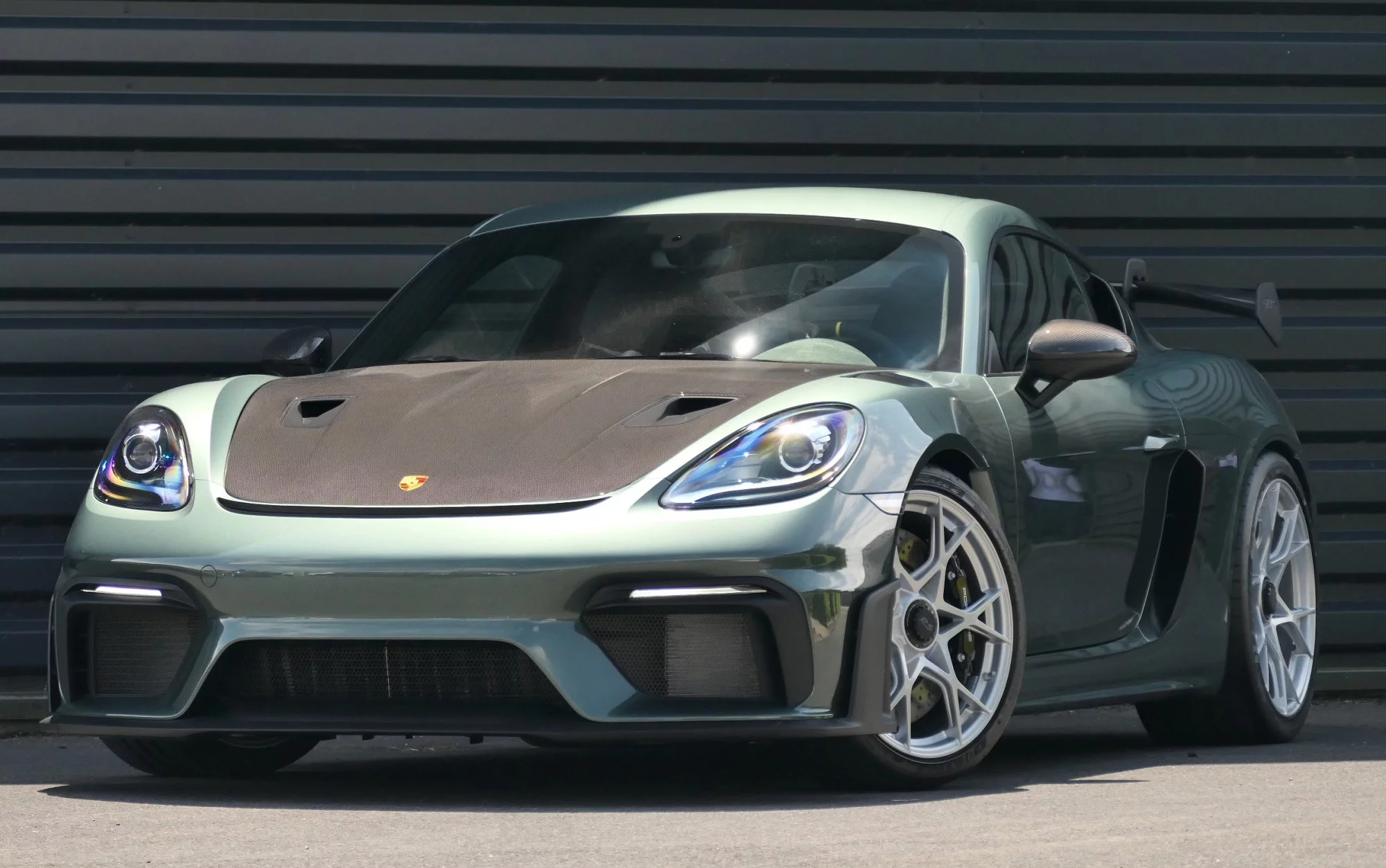 Malachite Green Metallic Porsche 718 Cayman GT4 RS