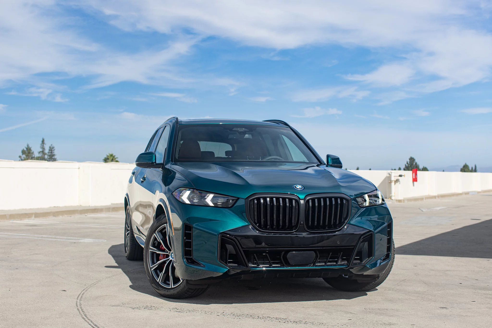Boston Green BMW X5