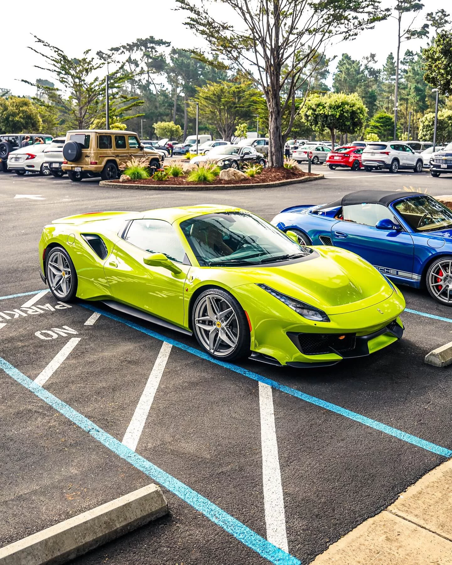 Verde Germoglio Ferrari 488