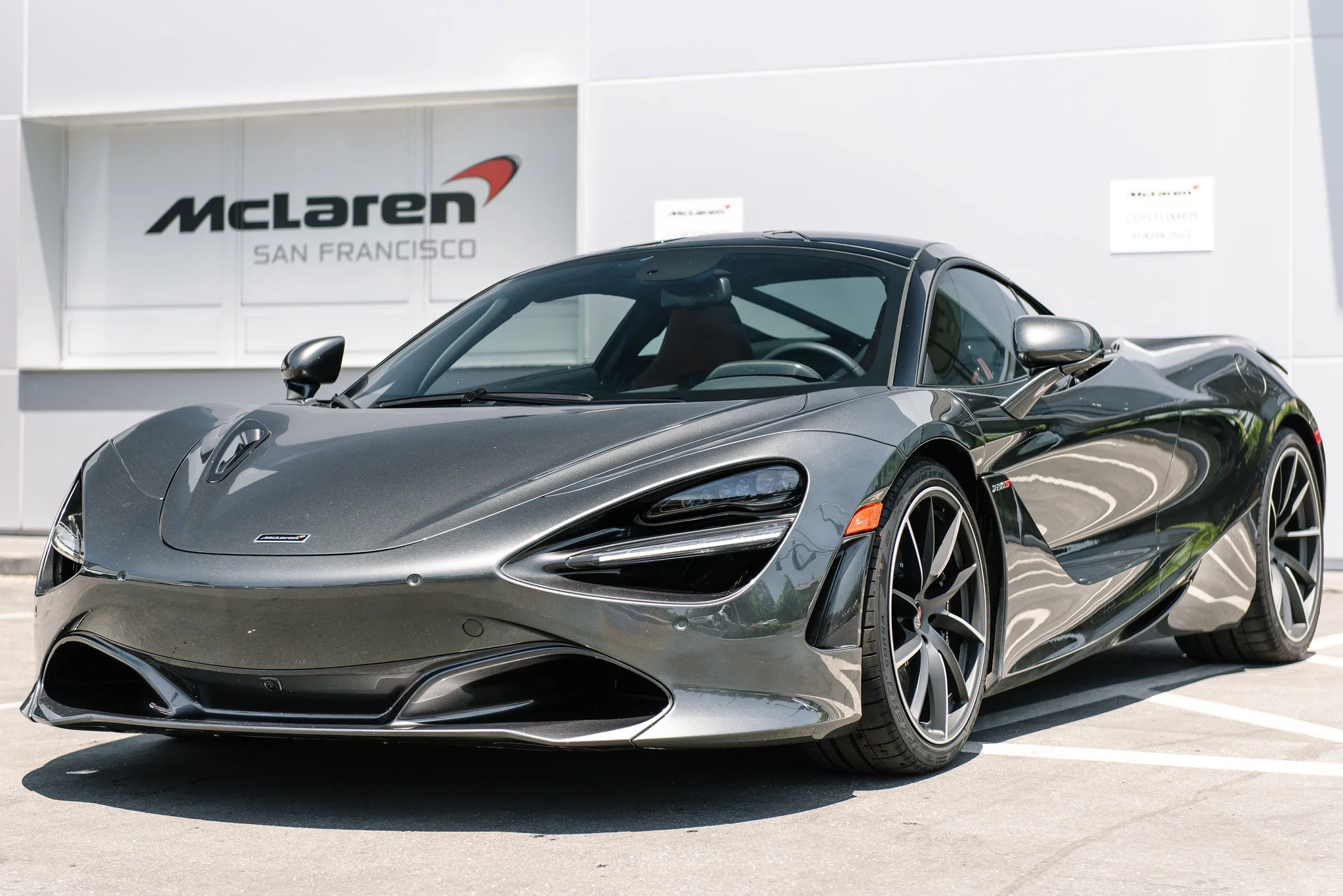 Storm Grey McLaren 720S