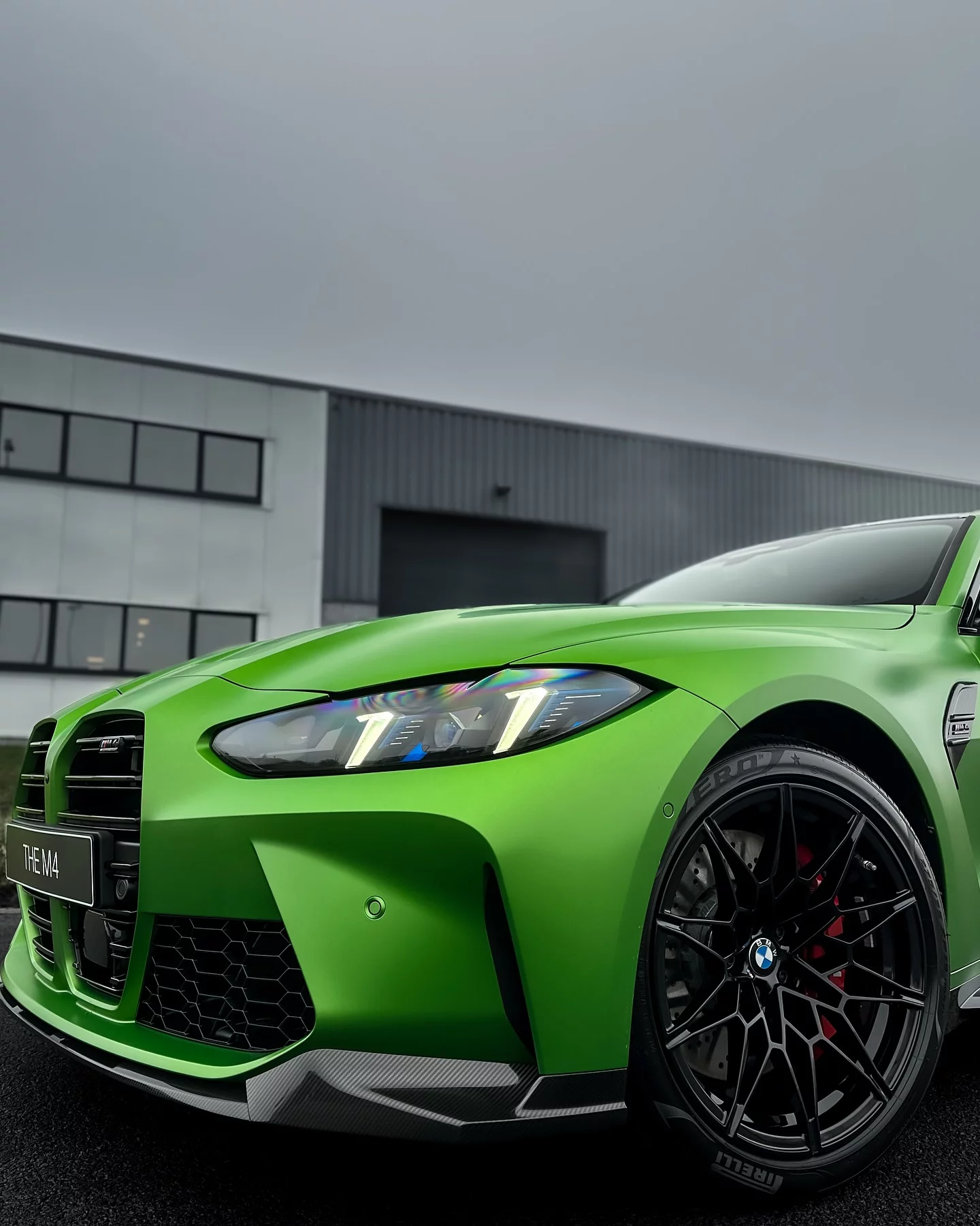 Frozen Tampa Bay Green BMW M4