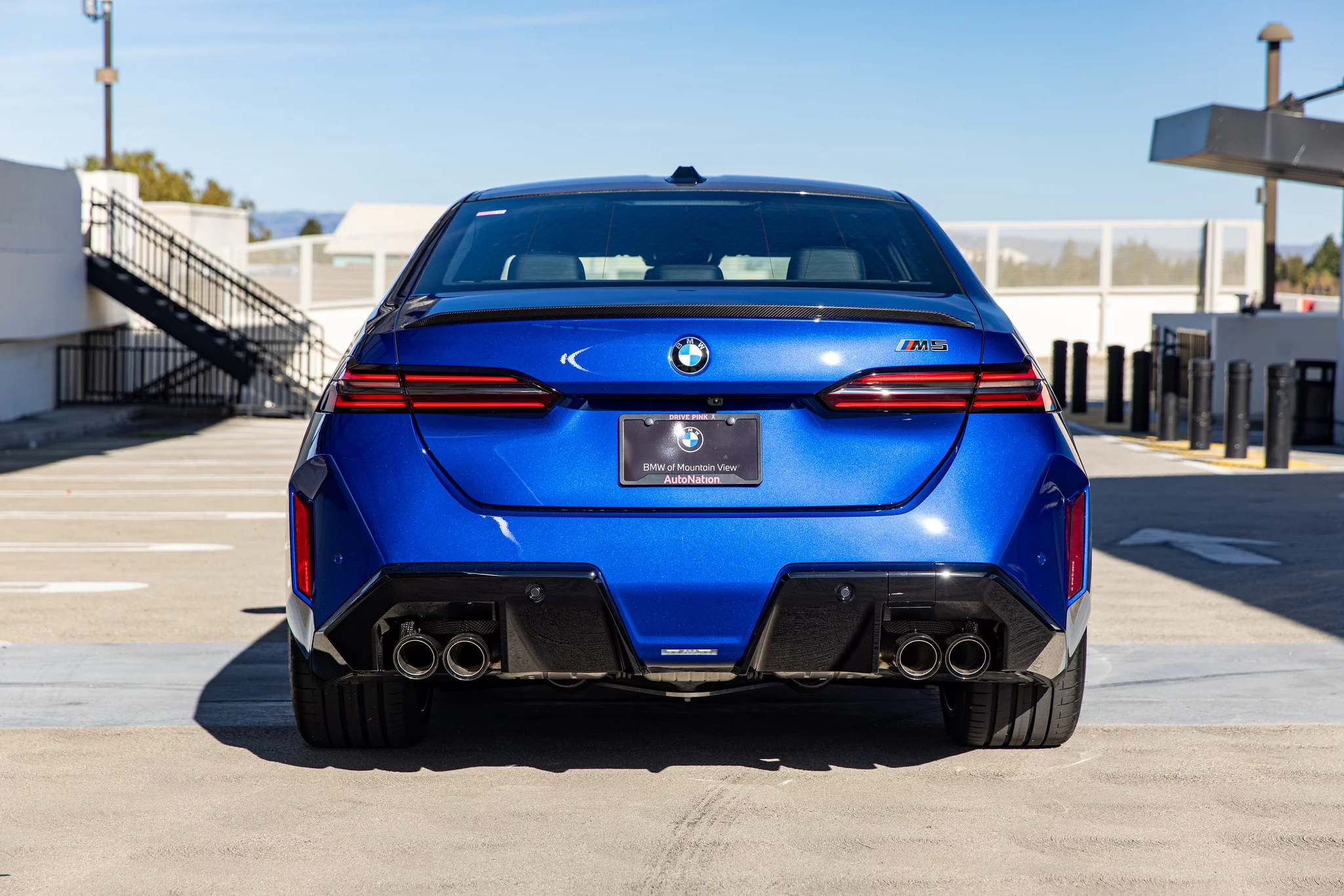 Marina Bay Blue BMW M5