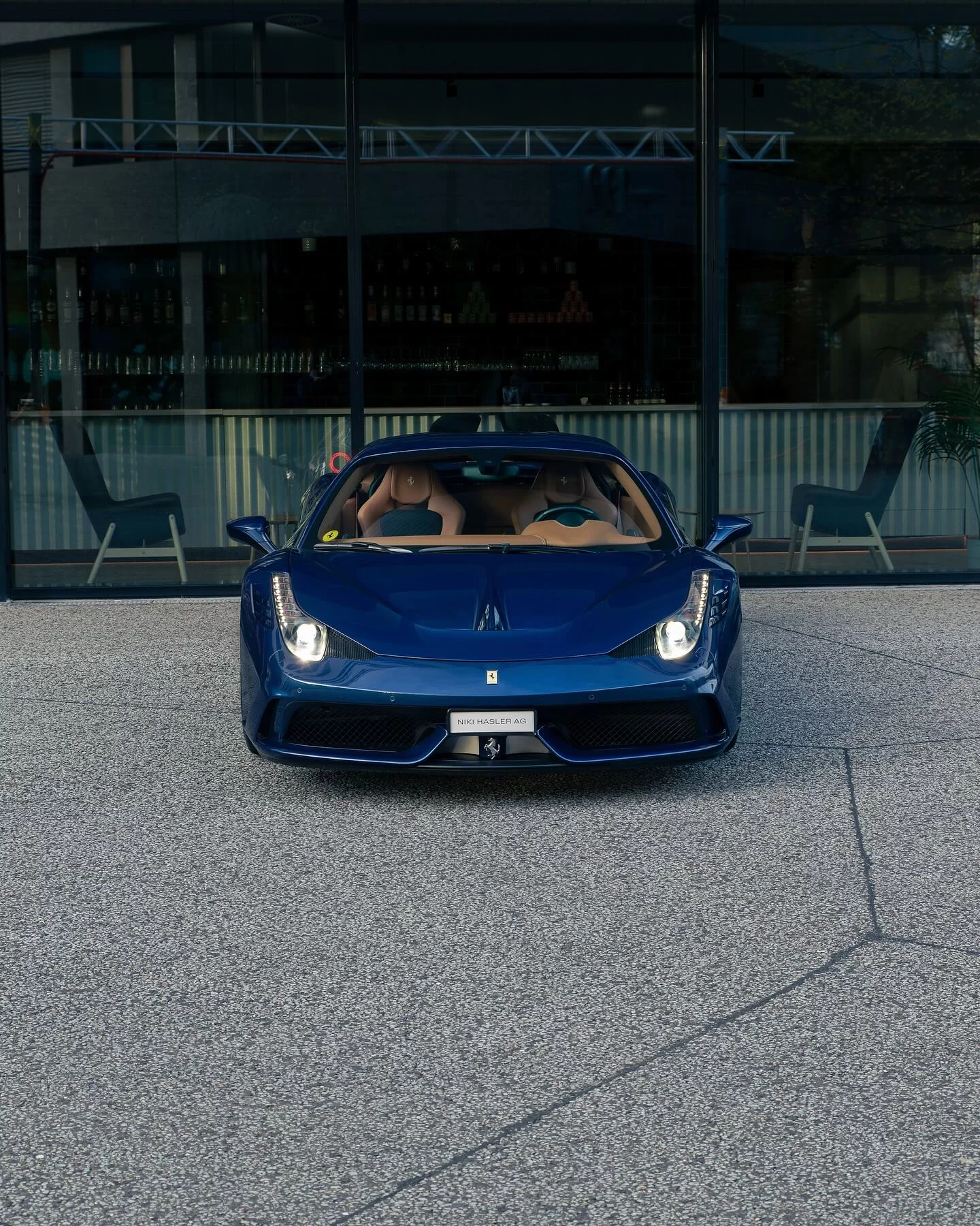 Blu Tour de France Ferrari 458