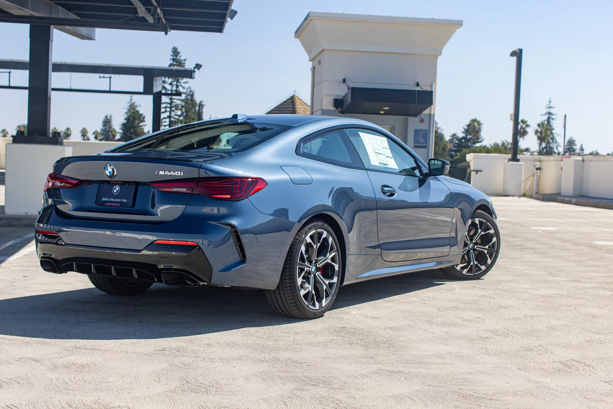 Arctic Race Blue BMW 4 Series