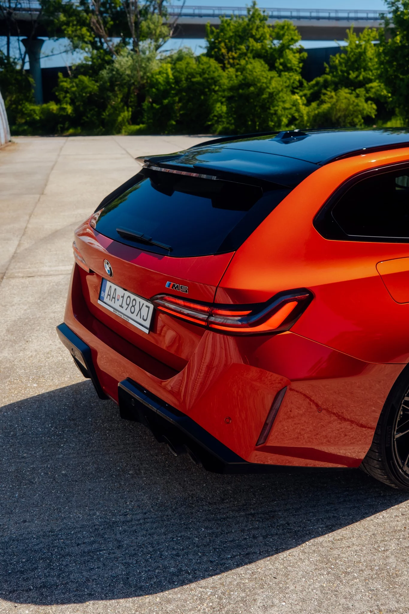 Sakhir Orange III BMW M5
