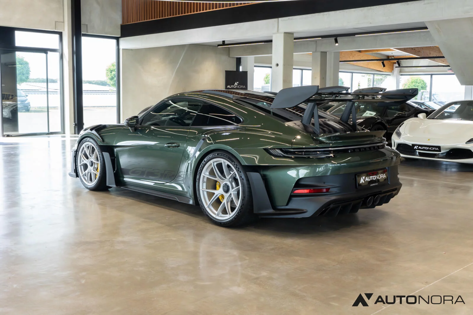 Oak Green Metallic Porsche 911 GT3 RS
