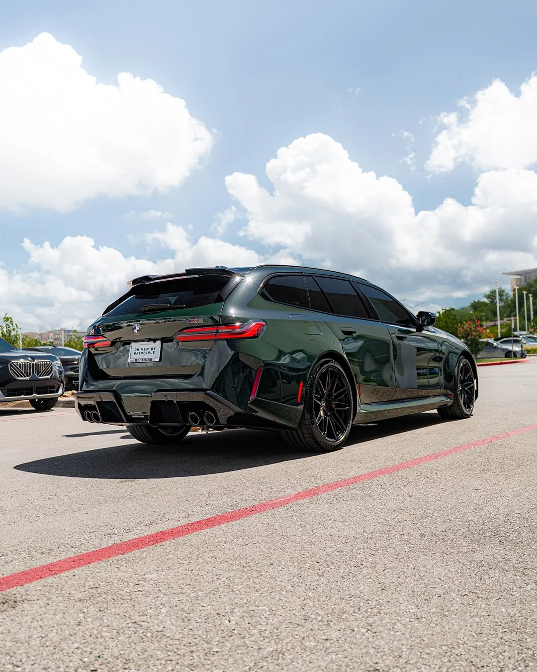 Brewster Green BMW M5