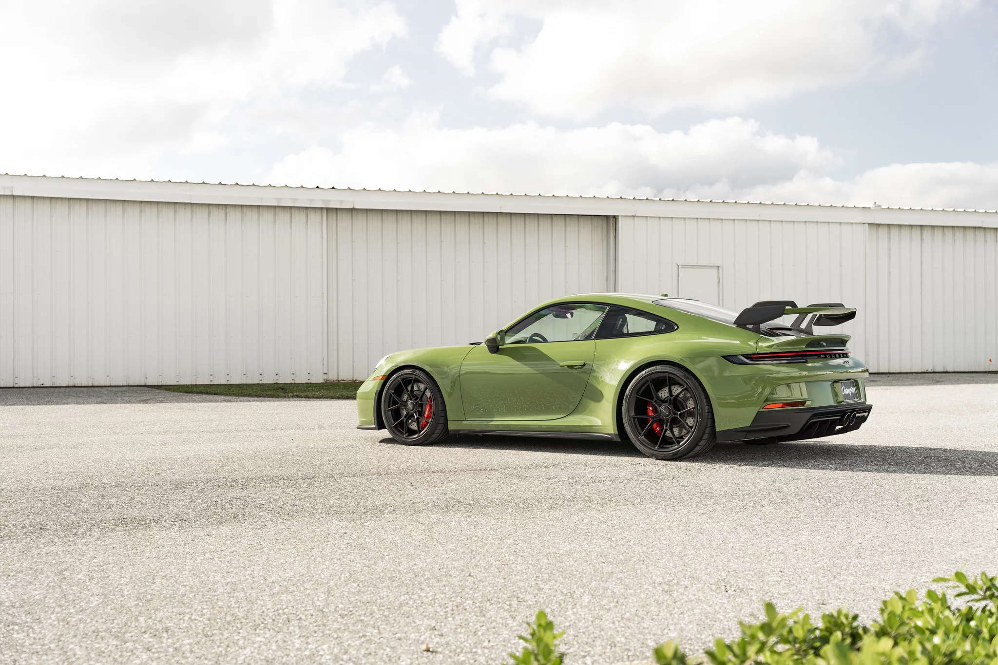 Olive Green Porsche 911 GT3