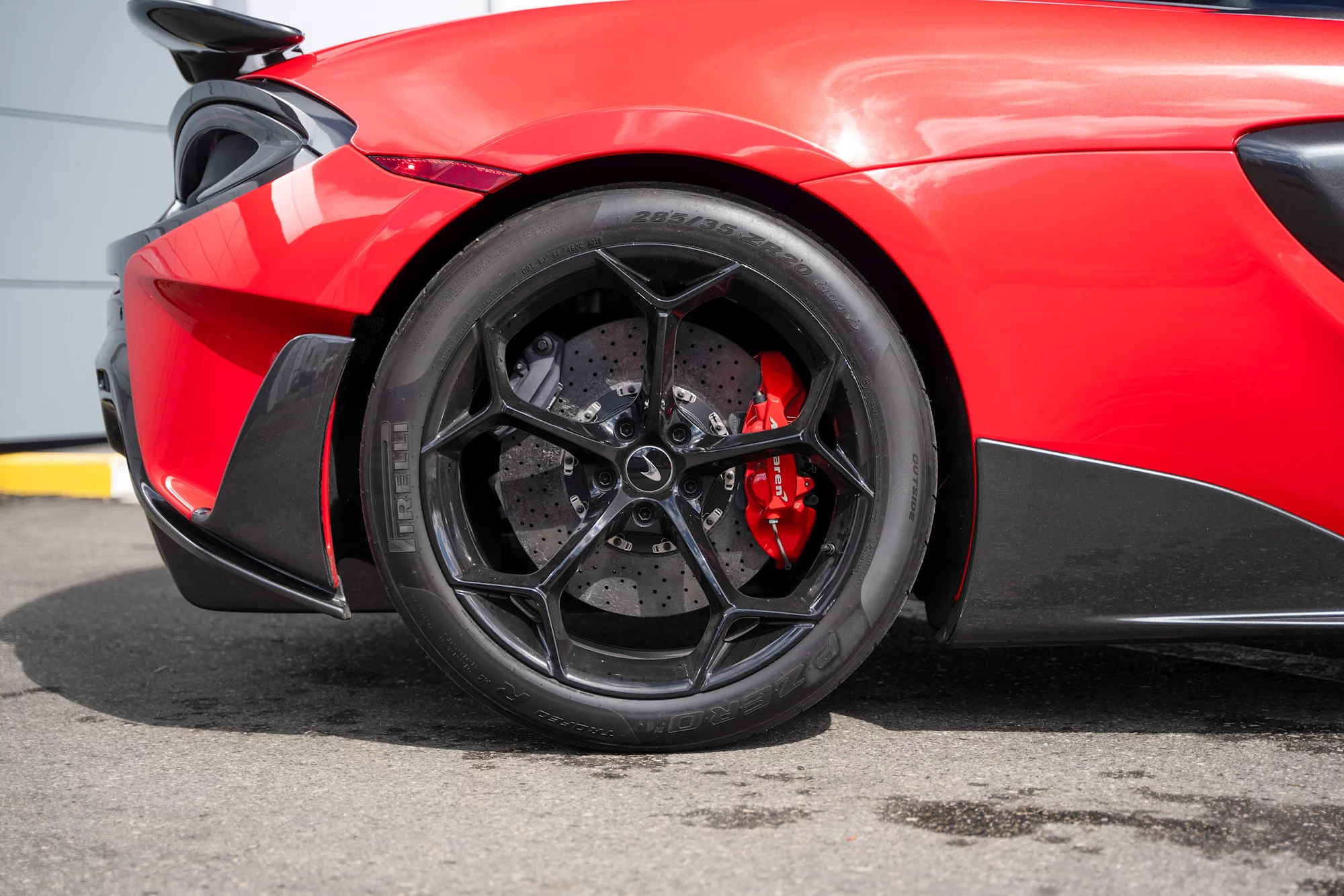 Vermillion Red McLaren 600LT