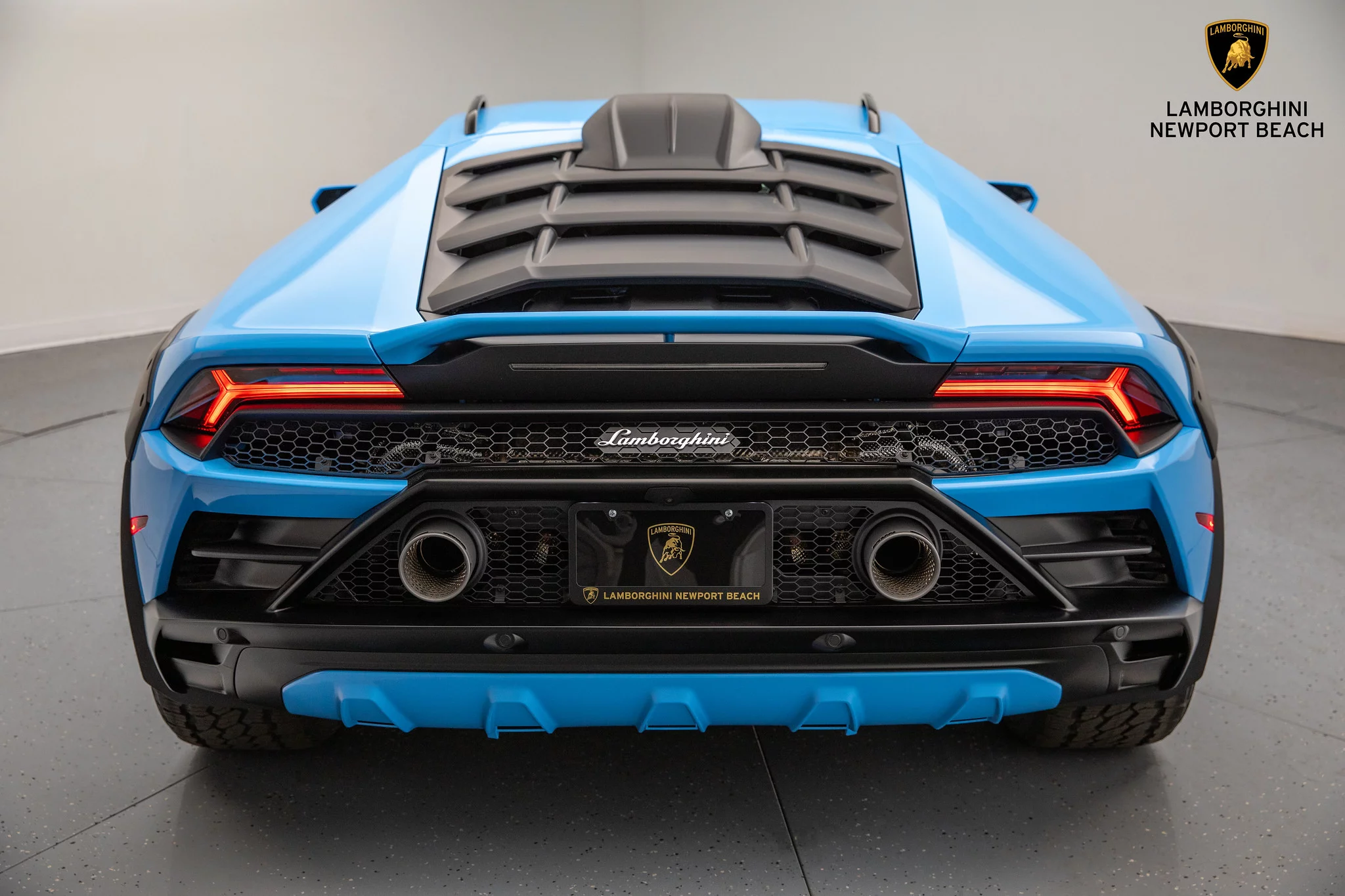 Blu Cepheus Lamborghini Huracán