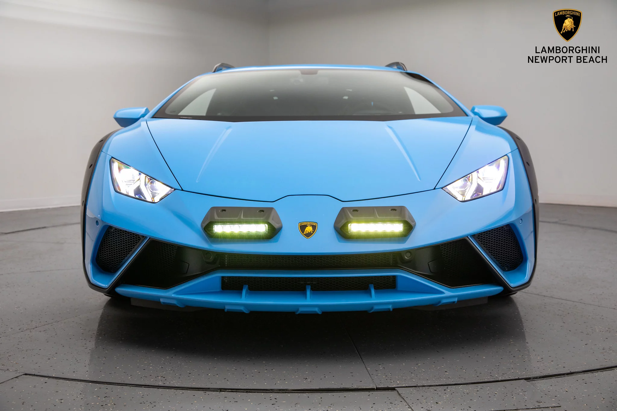 Blu Cepheus Lamborghini Huracán