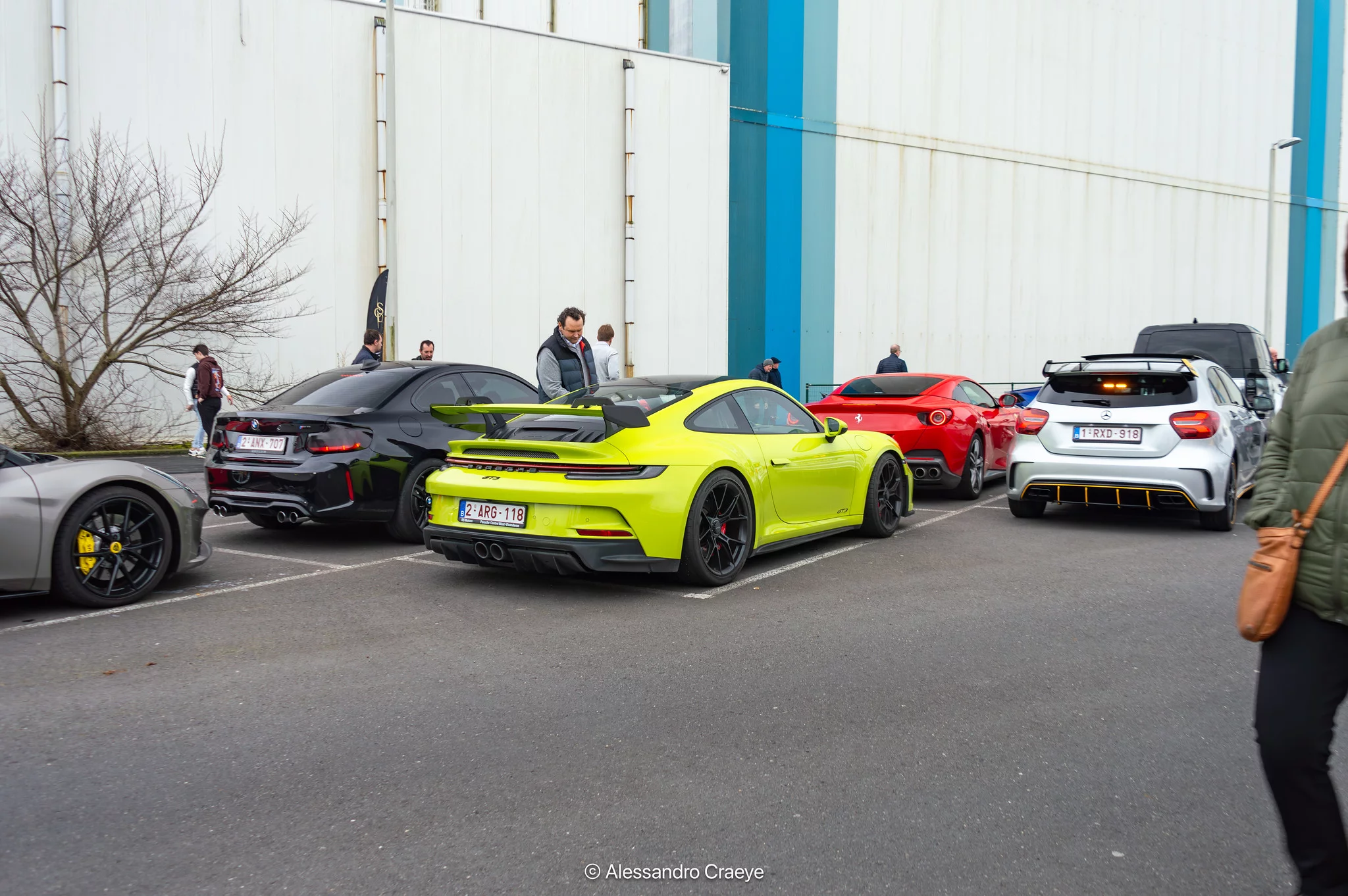 Light Green Porsche 911 GT3