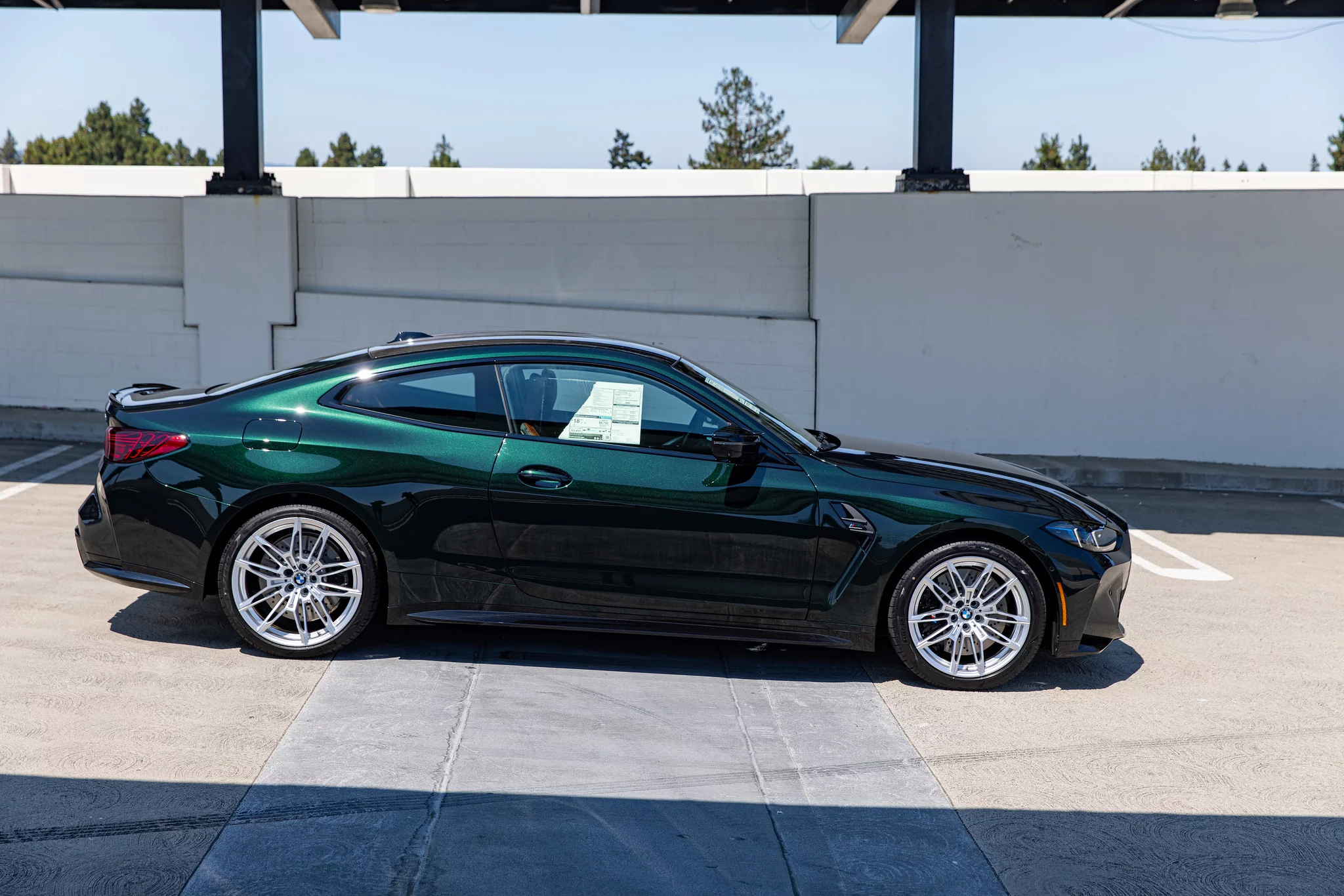 Dark Emerald BMW M4