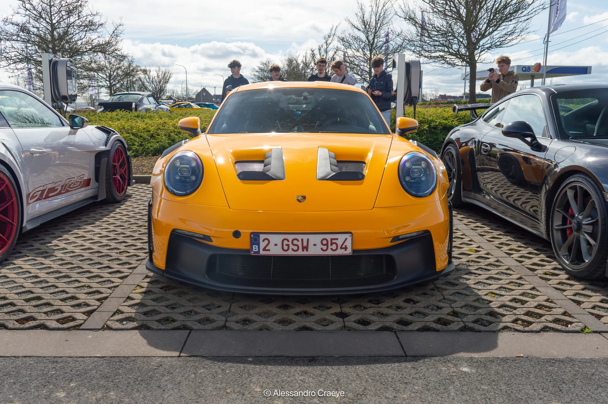 Signal Yellow Porsche 911 GT3 RS