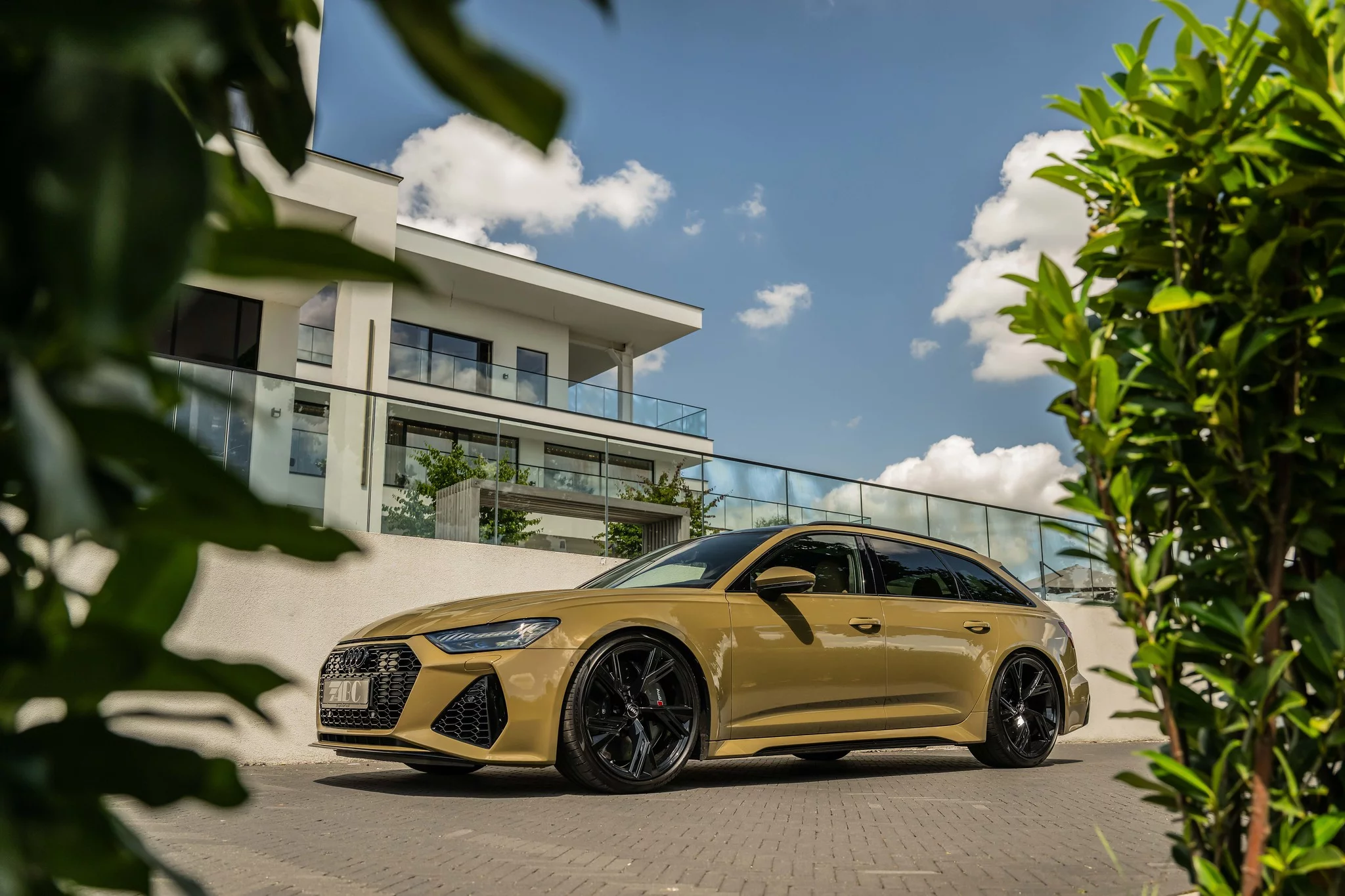 Tactical Green Audi RS6 Avant