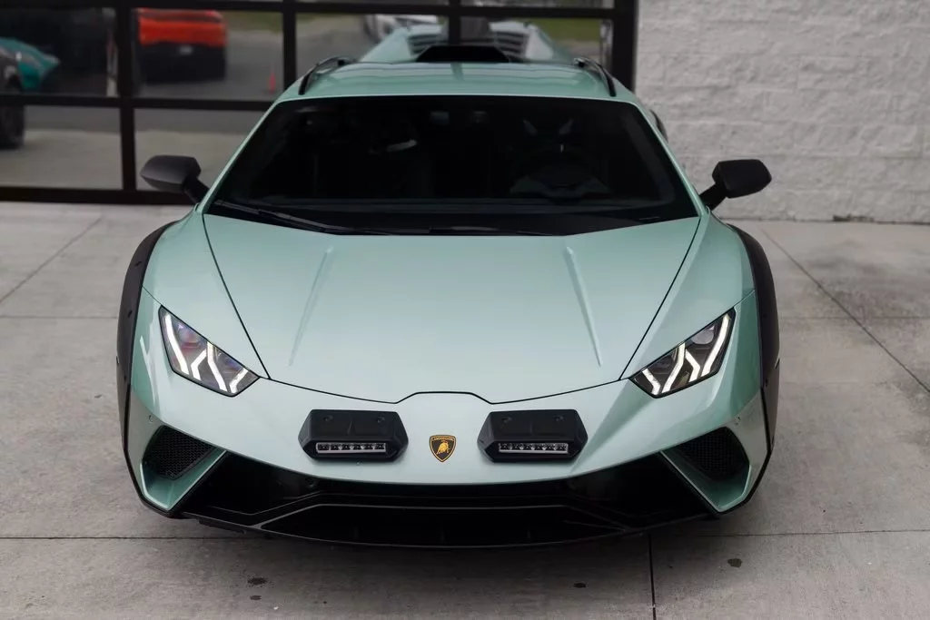 Verde Crystallus Lamborghini Huracán