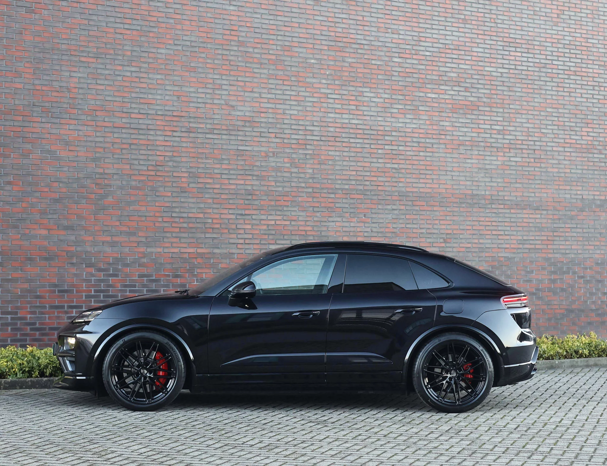 Jet Black Metallic Porsche Macan Electric